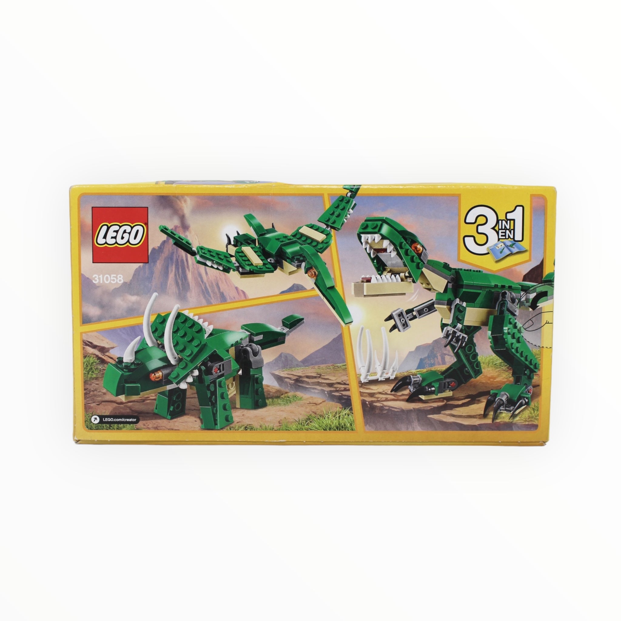 Retired Set 31058 Creator Mighty Dinosaurs