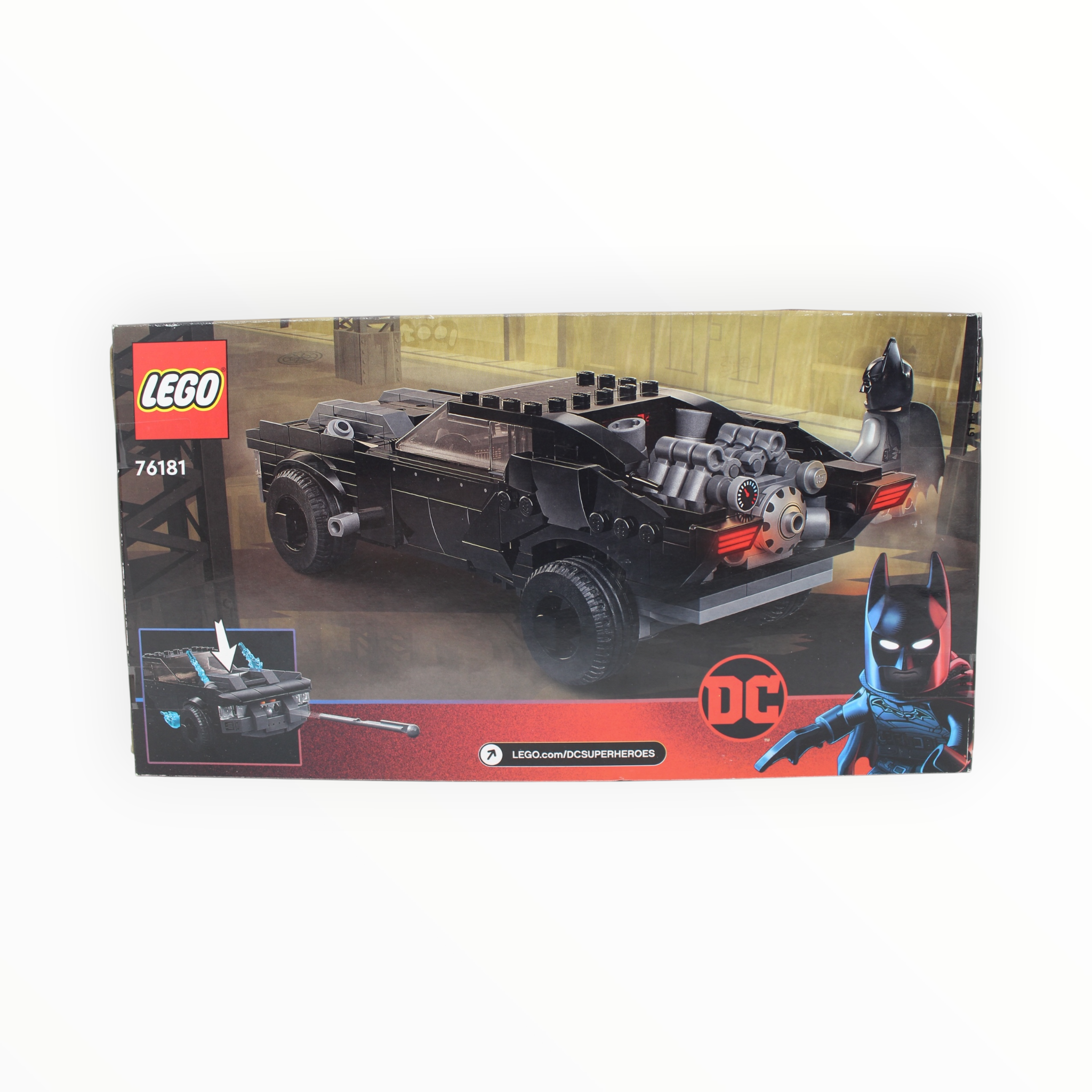 Retired Set 76181 The Batman Batmobile: The Penguin Chase (some box damage)