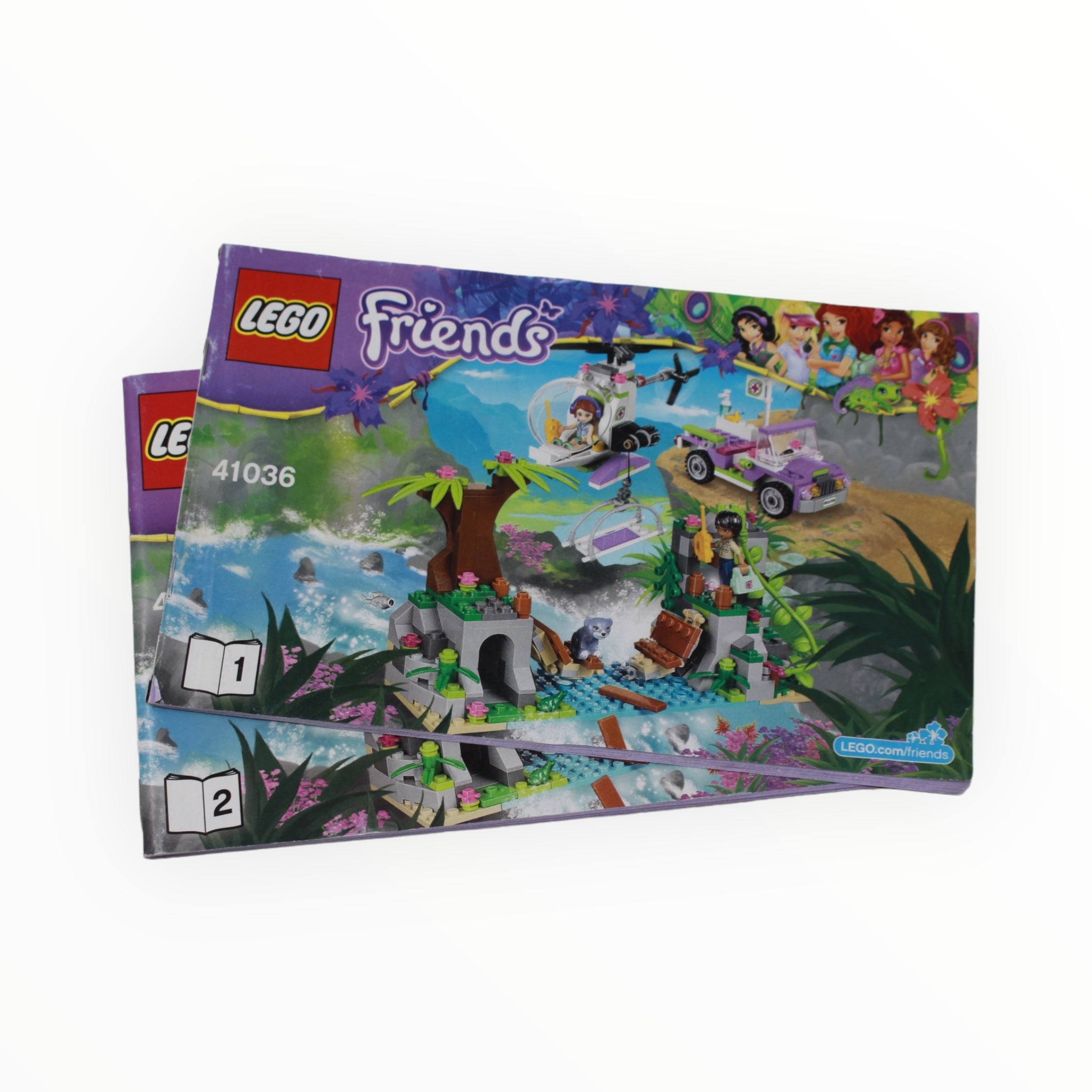 Used Set 41036 Friends Jungle Bridge Rescue