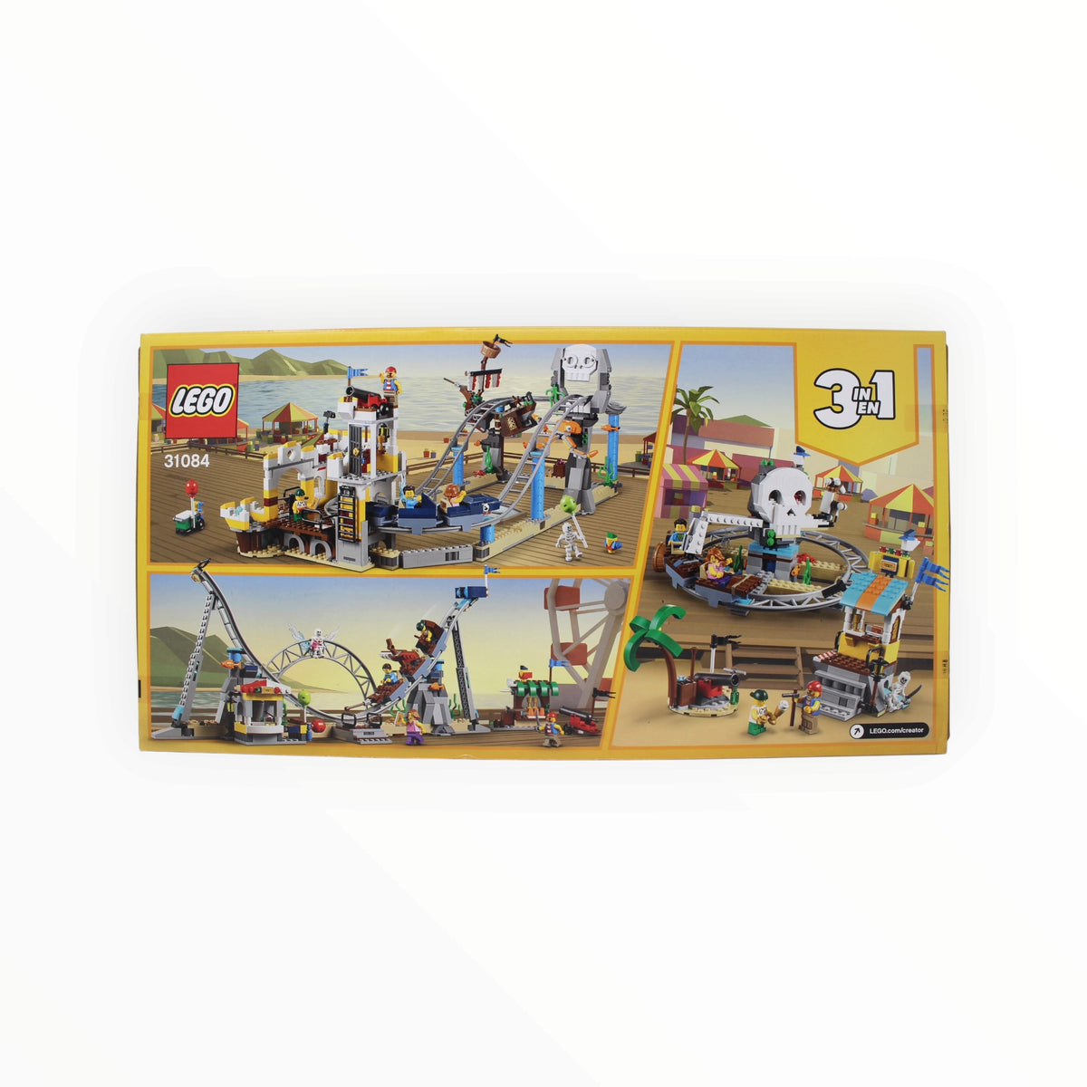 Retired Set 31084 Creator Pirate Roller Coaster (damaged box)