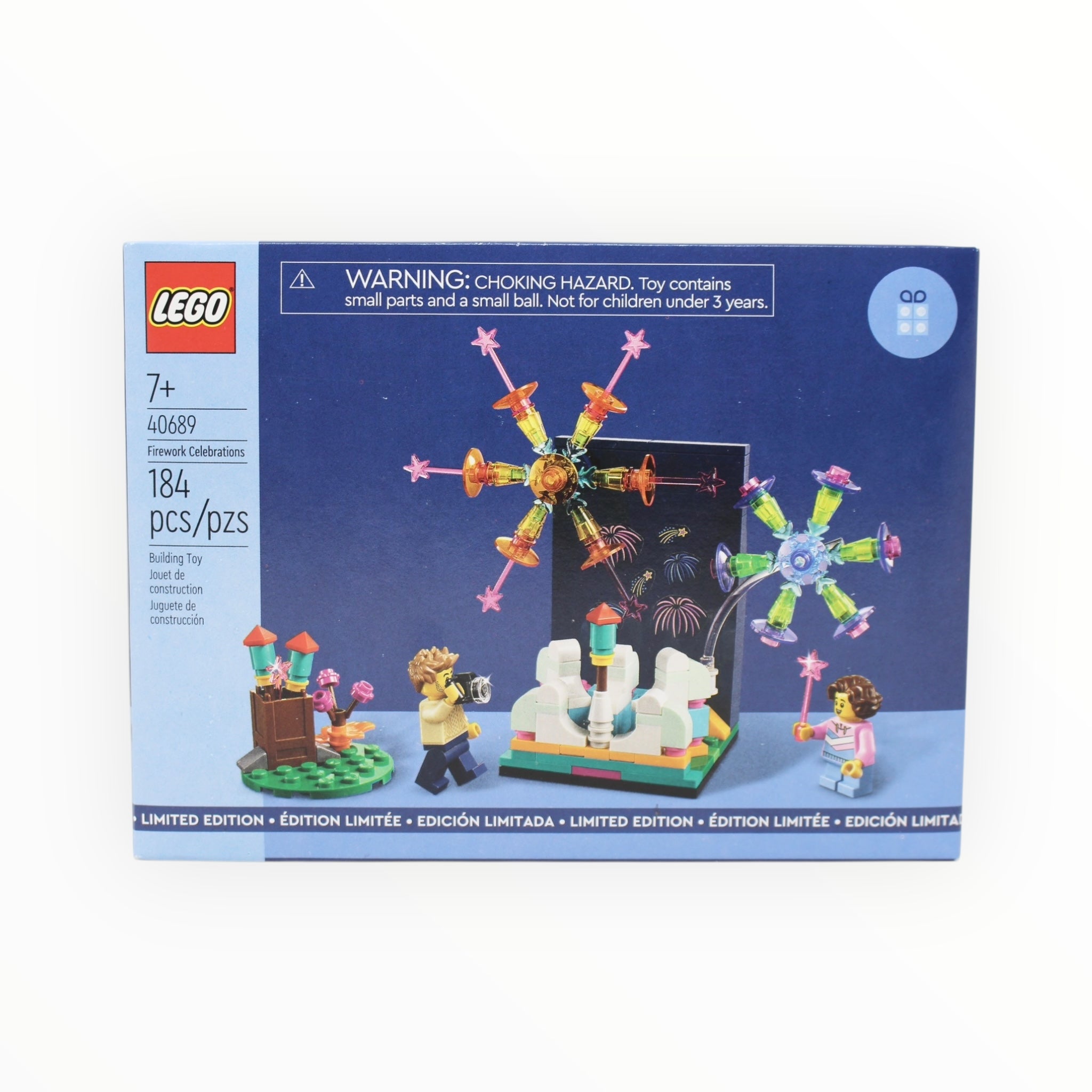Retired Set 40689 LEGO Fireworks Celebration (slight box damage)