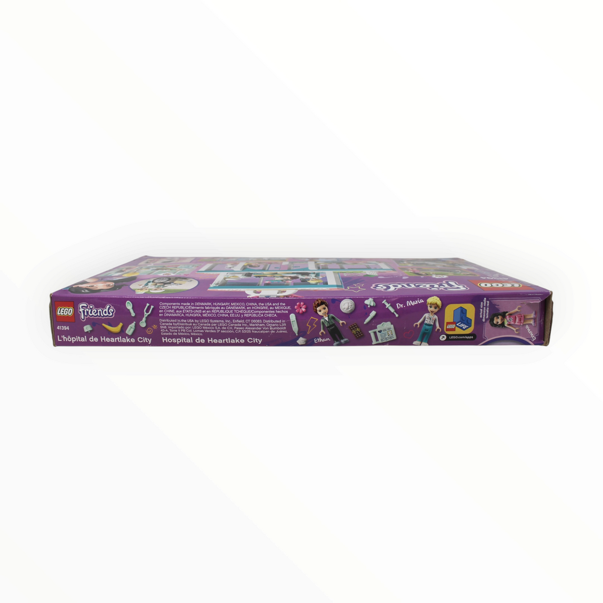 Certified Used Set 41394 Friends Heartlake Hospital (some box damage)