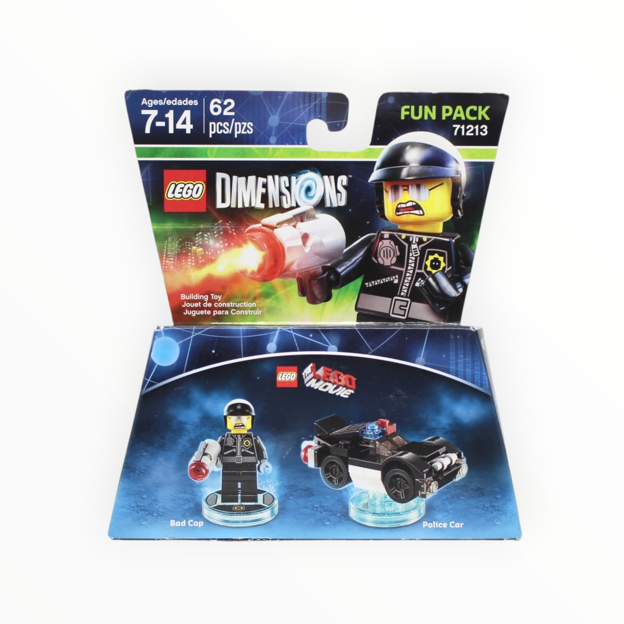 Retired Set 71213 Dimensions Fun Pack - The LEGO Movie Bad Cop and Police Car (slight box damage)