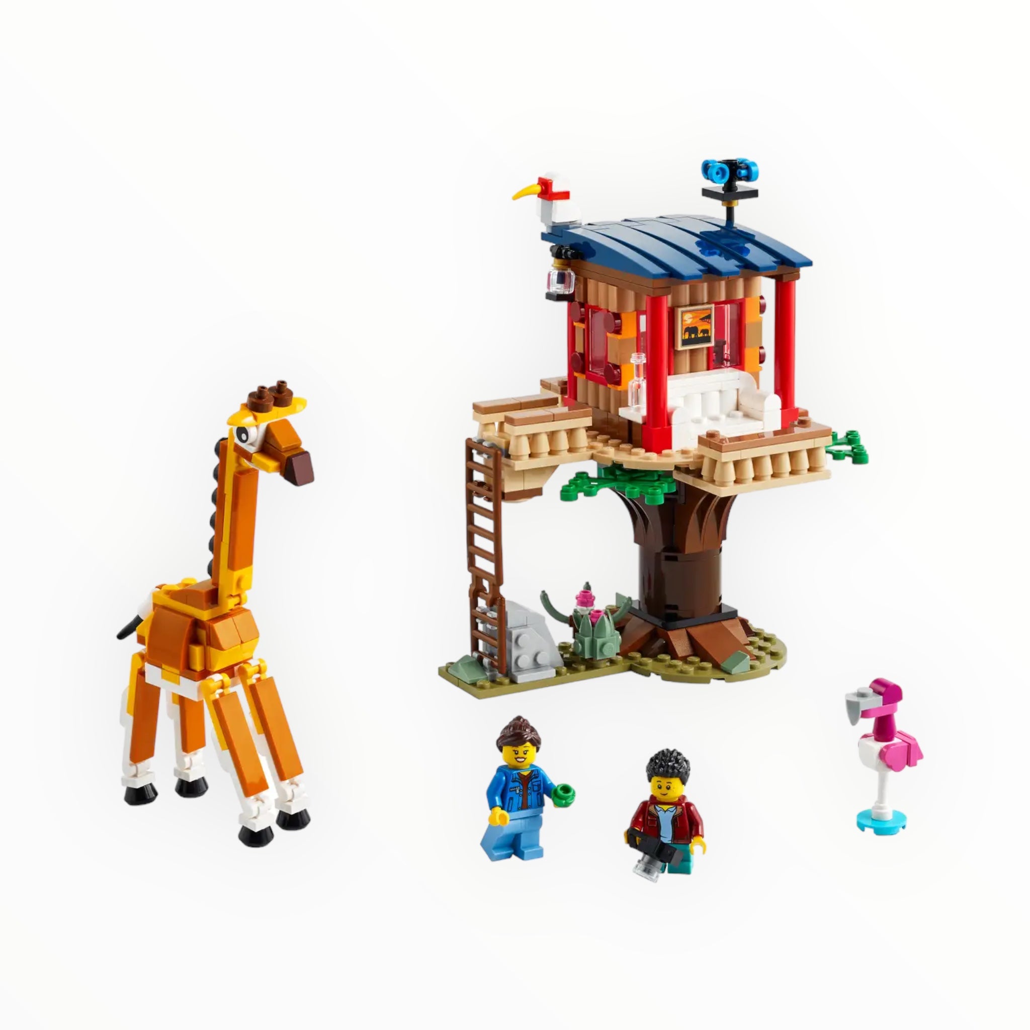 Retired Set 31116 Creator Safari Wildlife Tree House