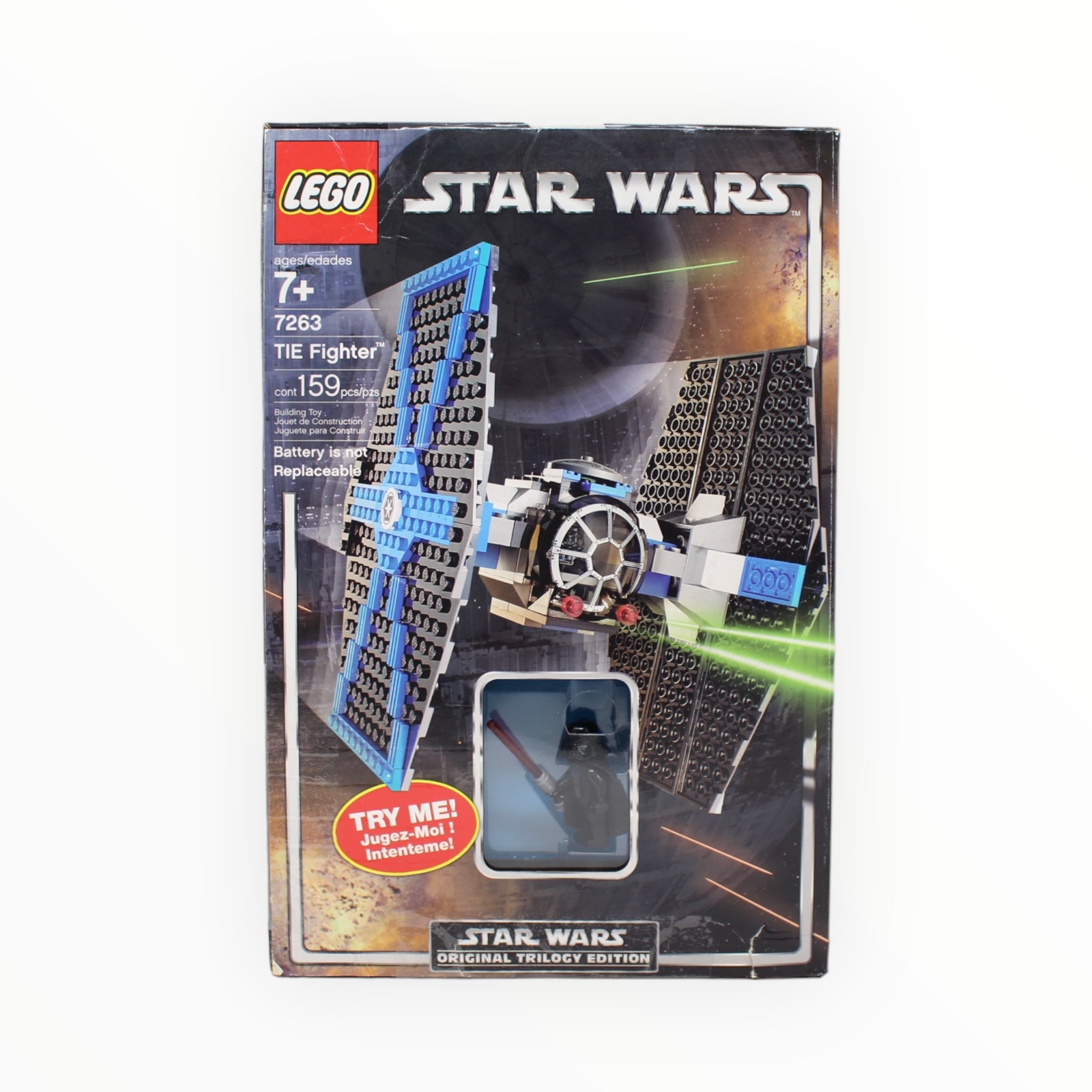 Certified Used Set 7263 Star Wars TIE Fighter (2005)