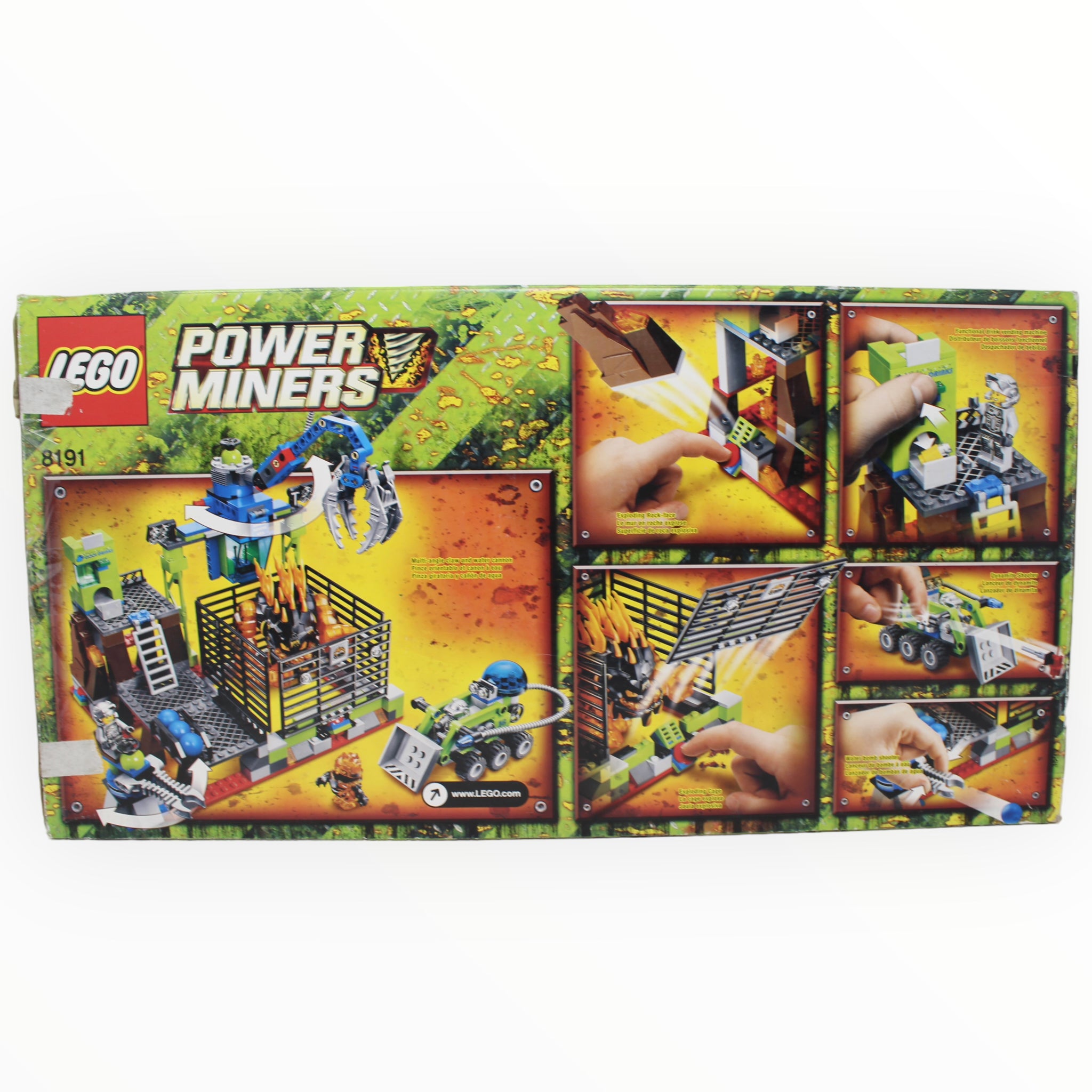 Certified Used Set 8191 Power Miners Lavatras