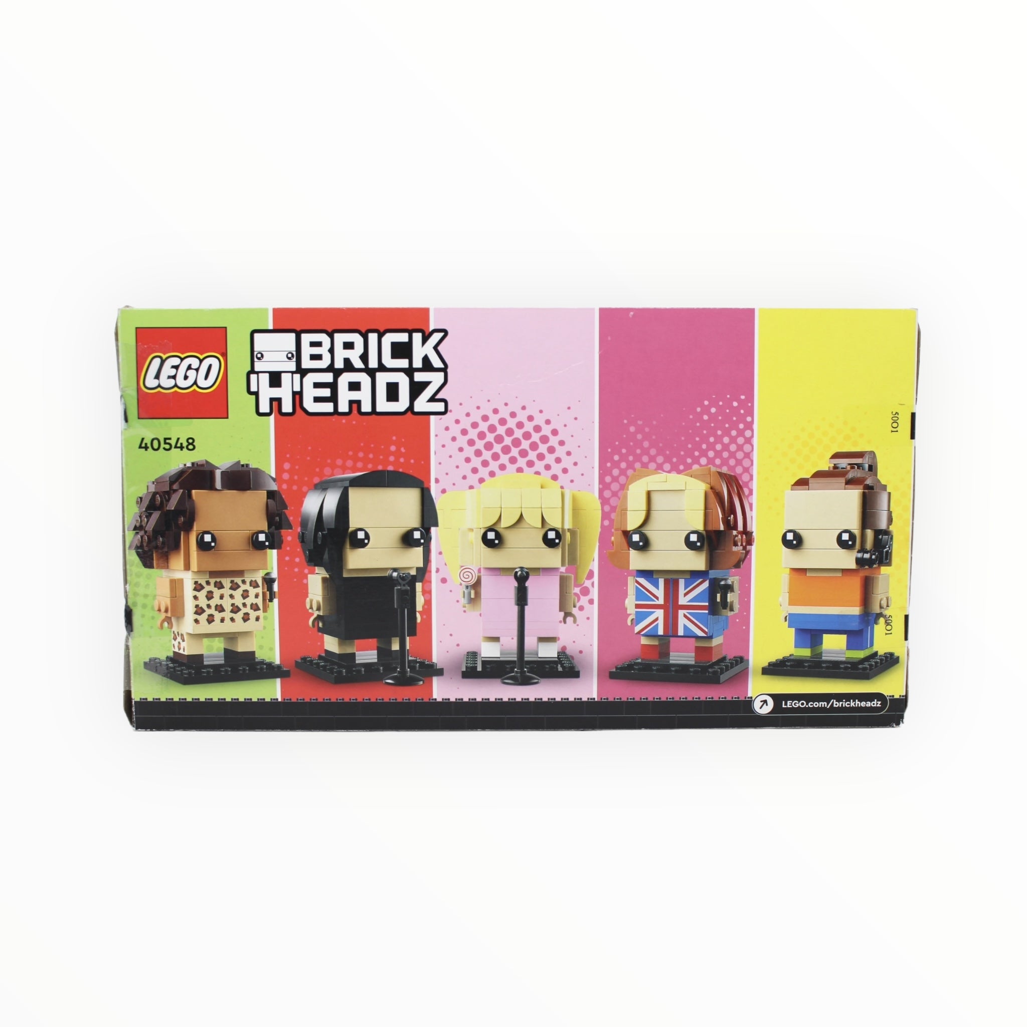 Certified Used Set 40548 BrickHeadz Spice Girls Tribute