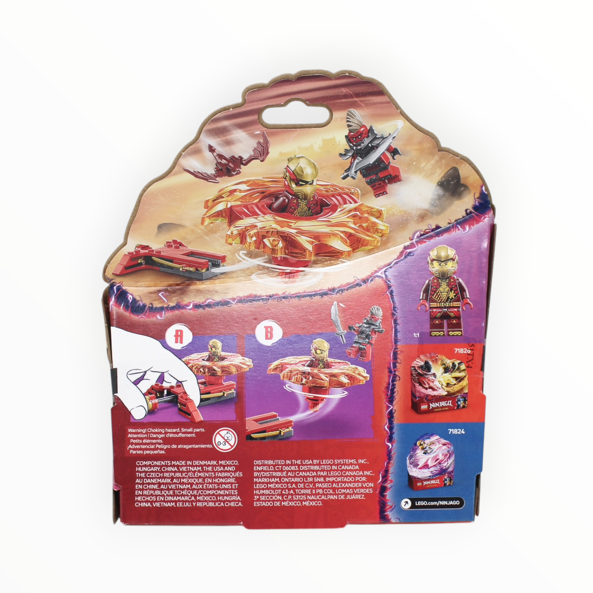 Retired Set 71823 Ninjago Kai’s Dragon Spinjitzu Spinner