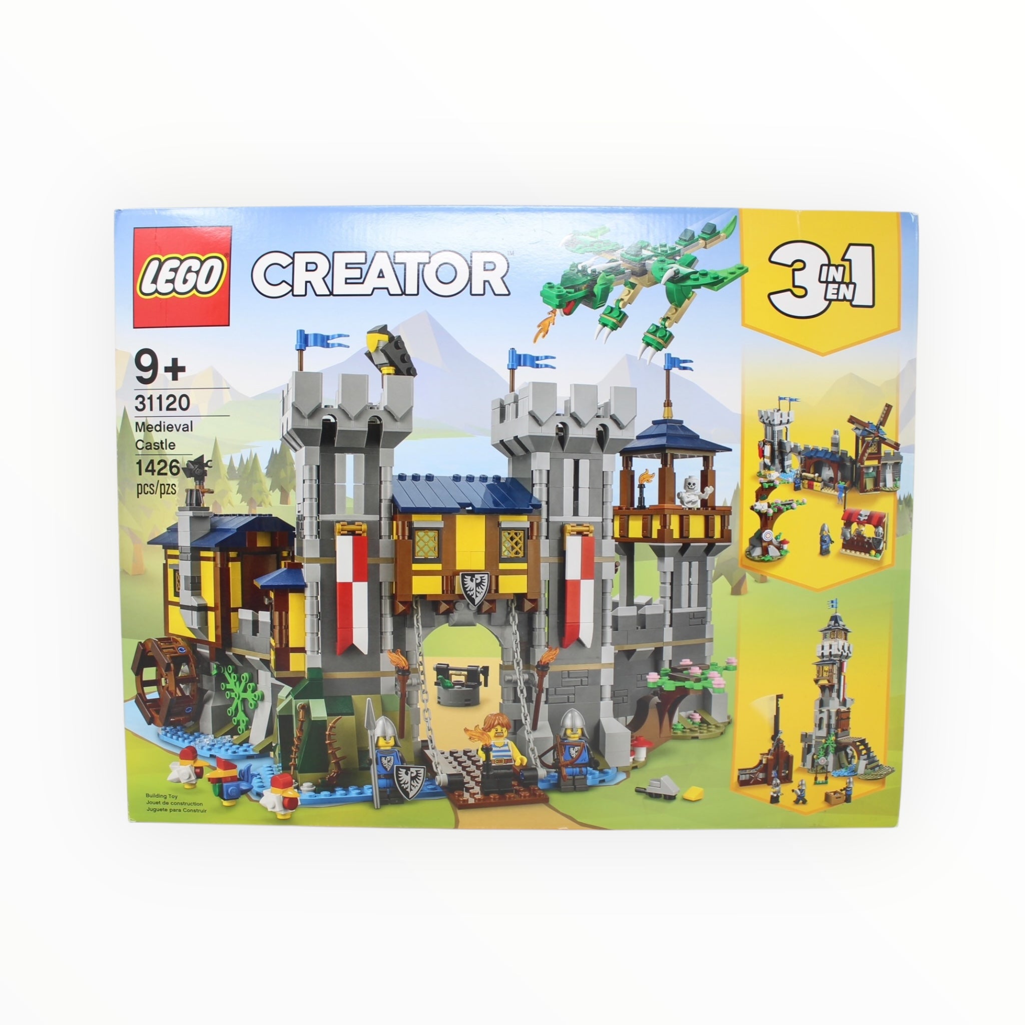 Retired Set 31120 Creator Medieval Castle (damaged box)