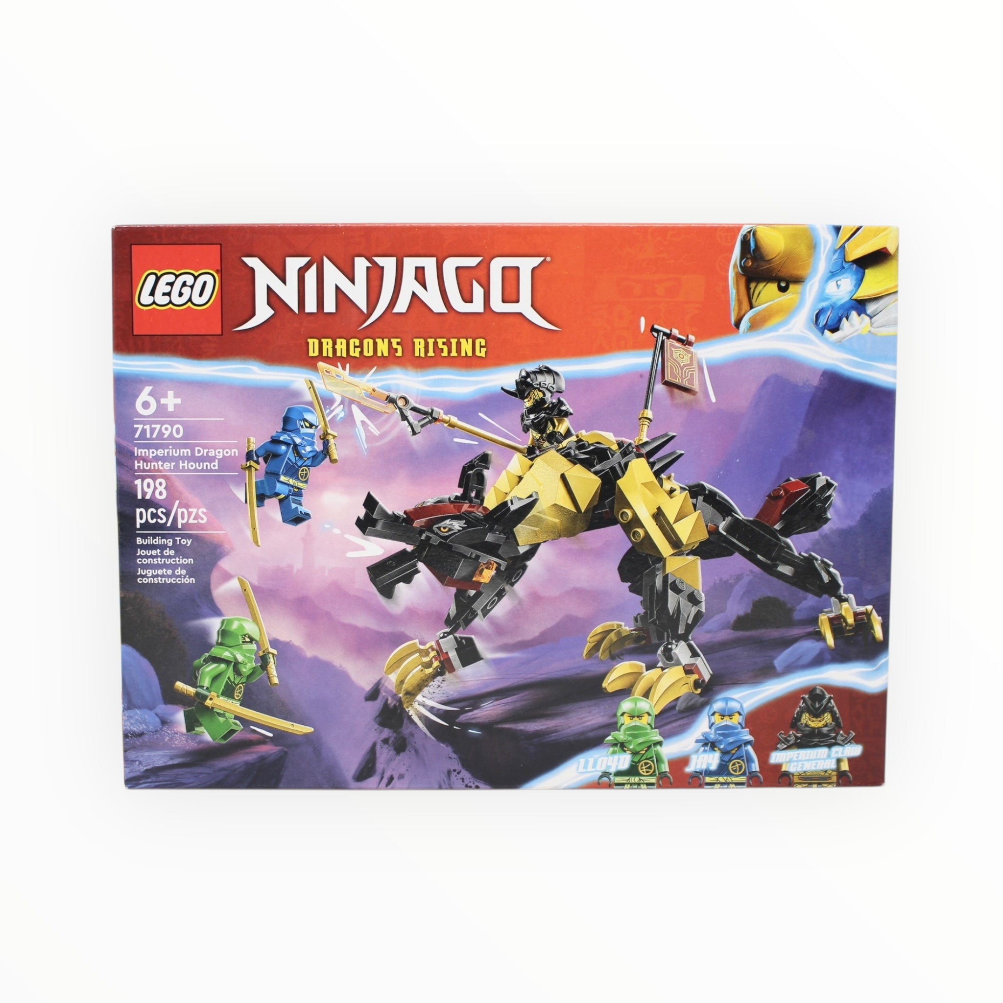 Retired Set 71790 Ninjago Imperium Dragon Hunter Hound