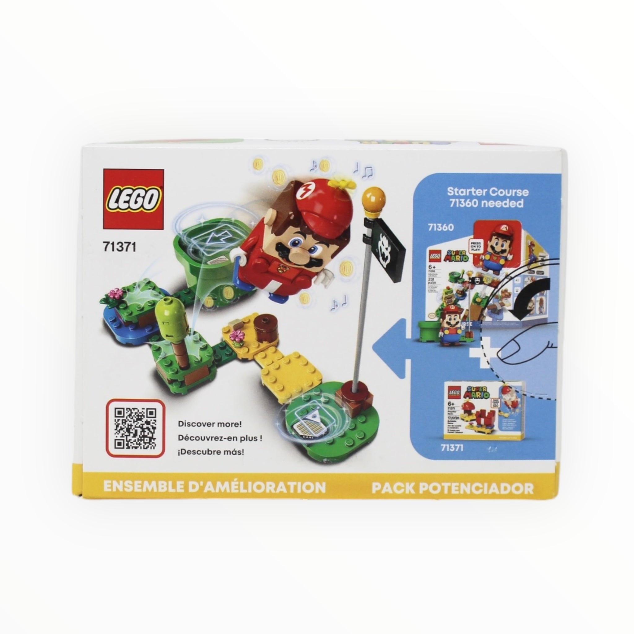 Retired Set 71371 Super Mario Propeller Mario Power-Up Pack