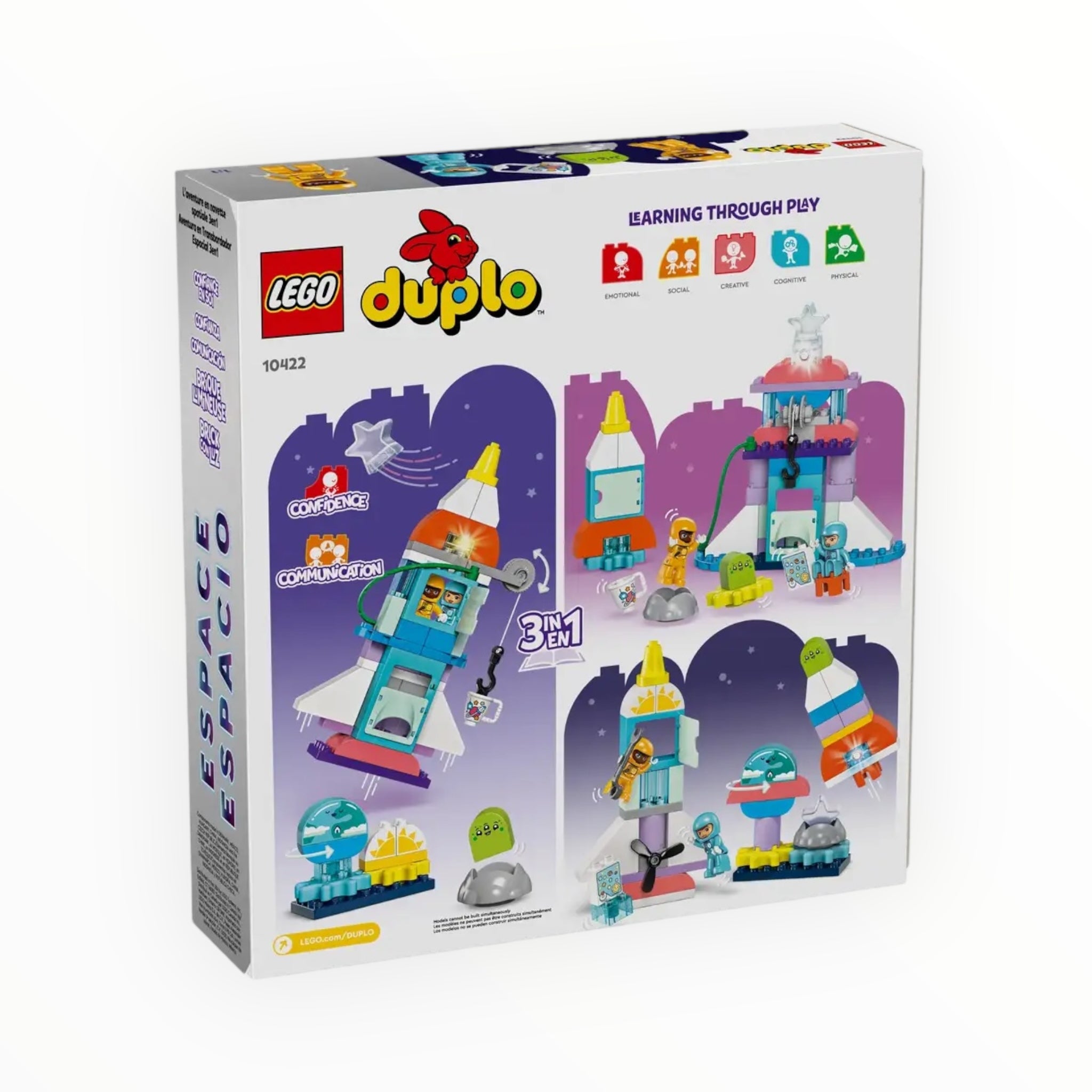 10422 DUPLO 3in1 Space Shuttle Adventure