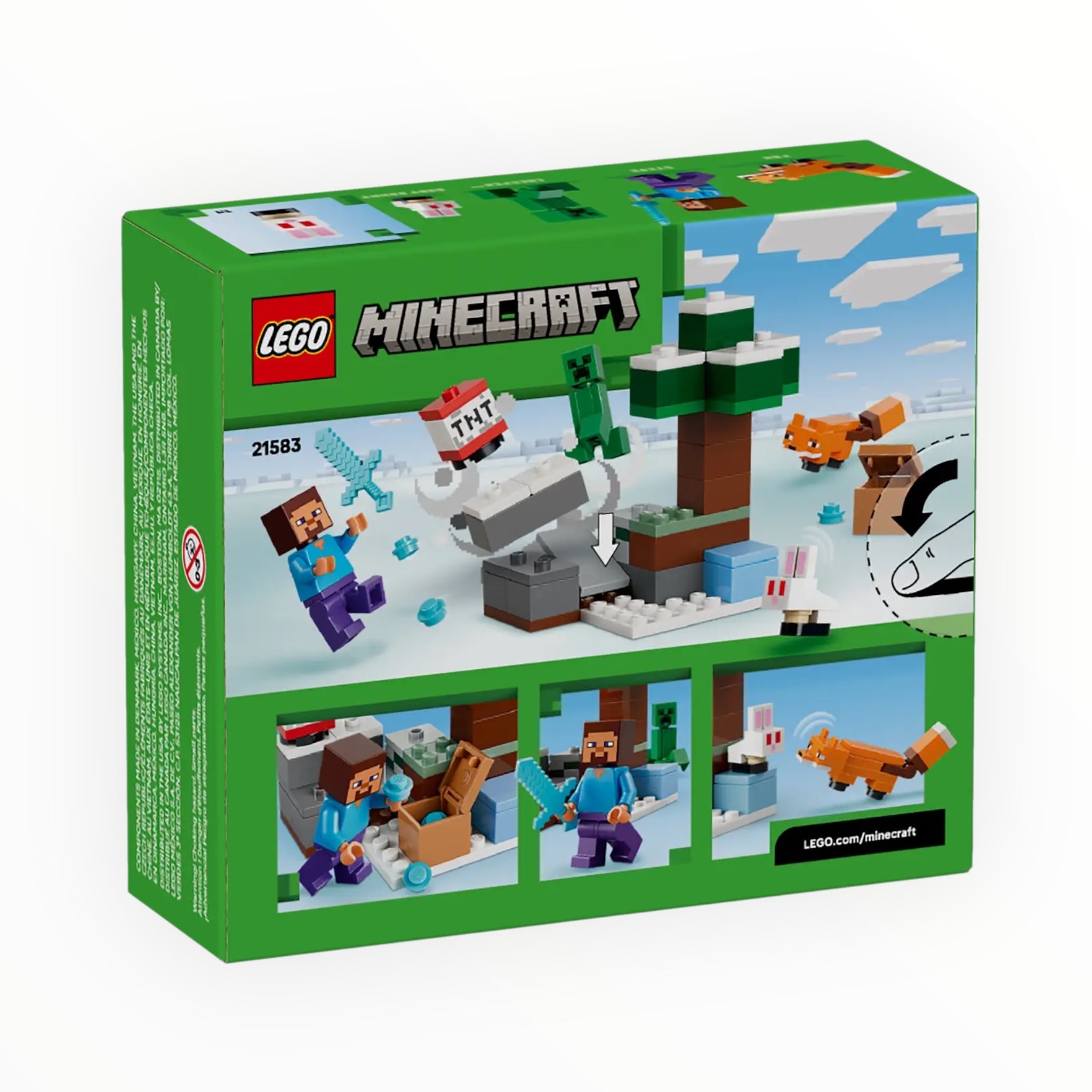 21583 Minecraft Steve’s Taiga Adventure