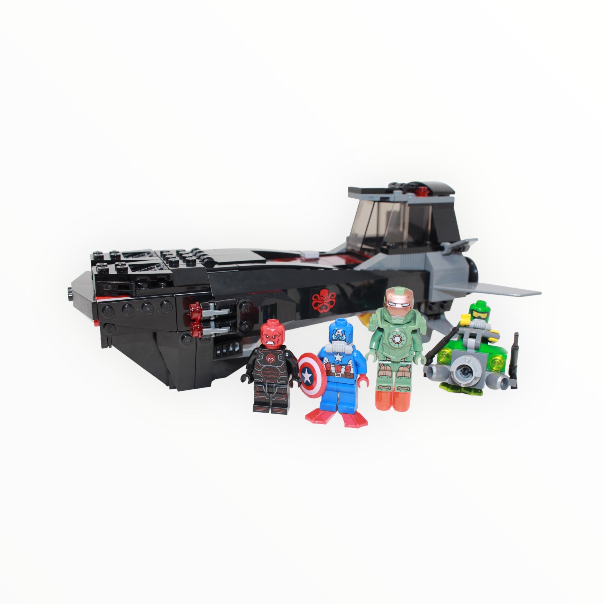 Used Set 76048 Marvel Iron Skull Sub Attack