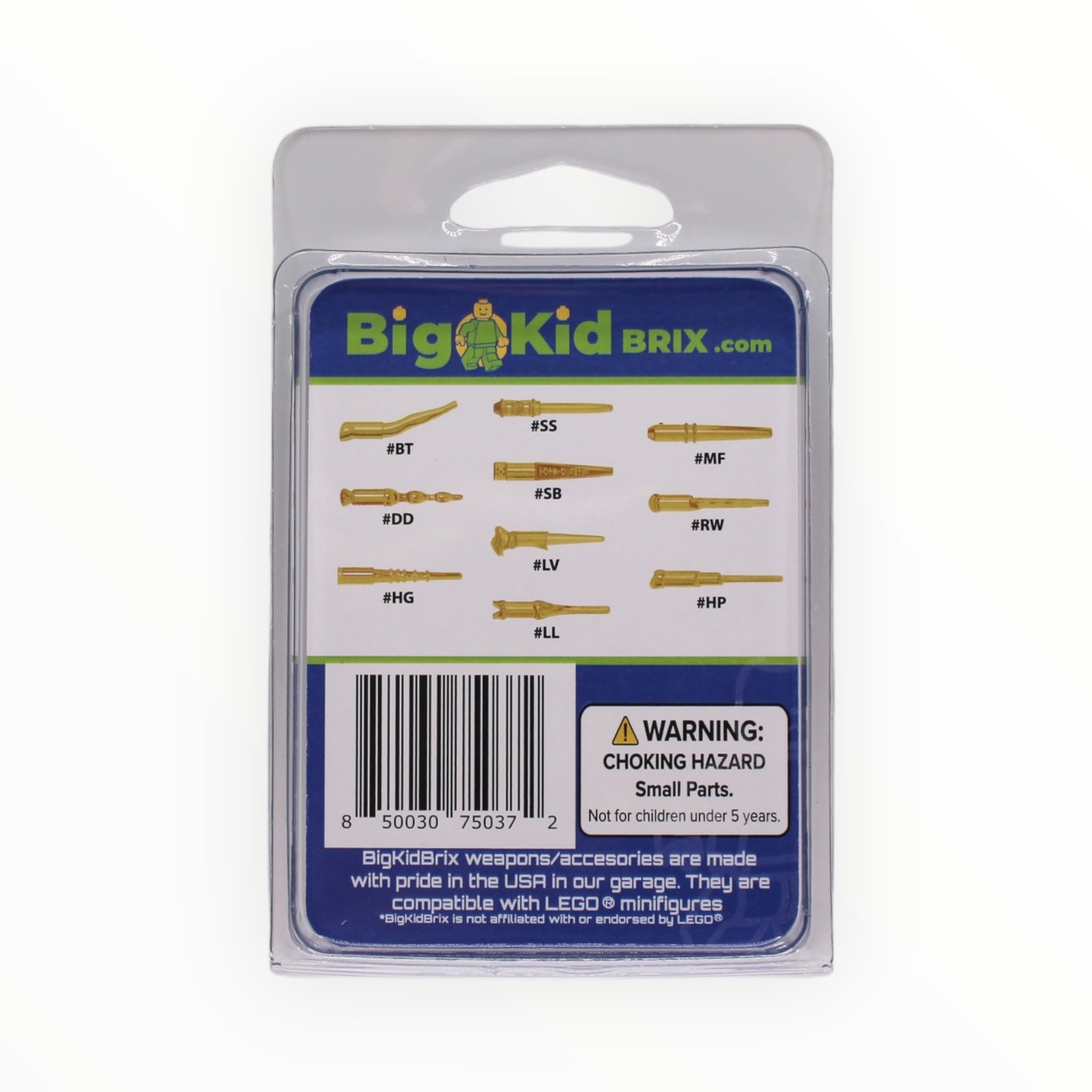 BigKidBrix Wizarding Wands - Gold
