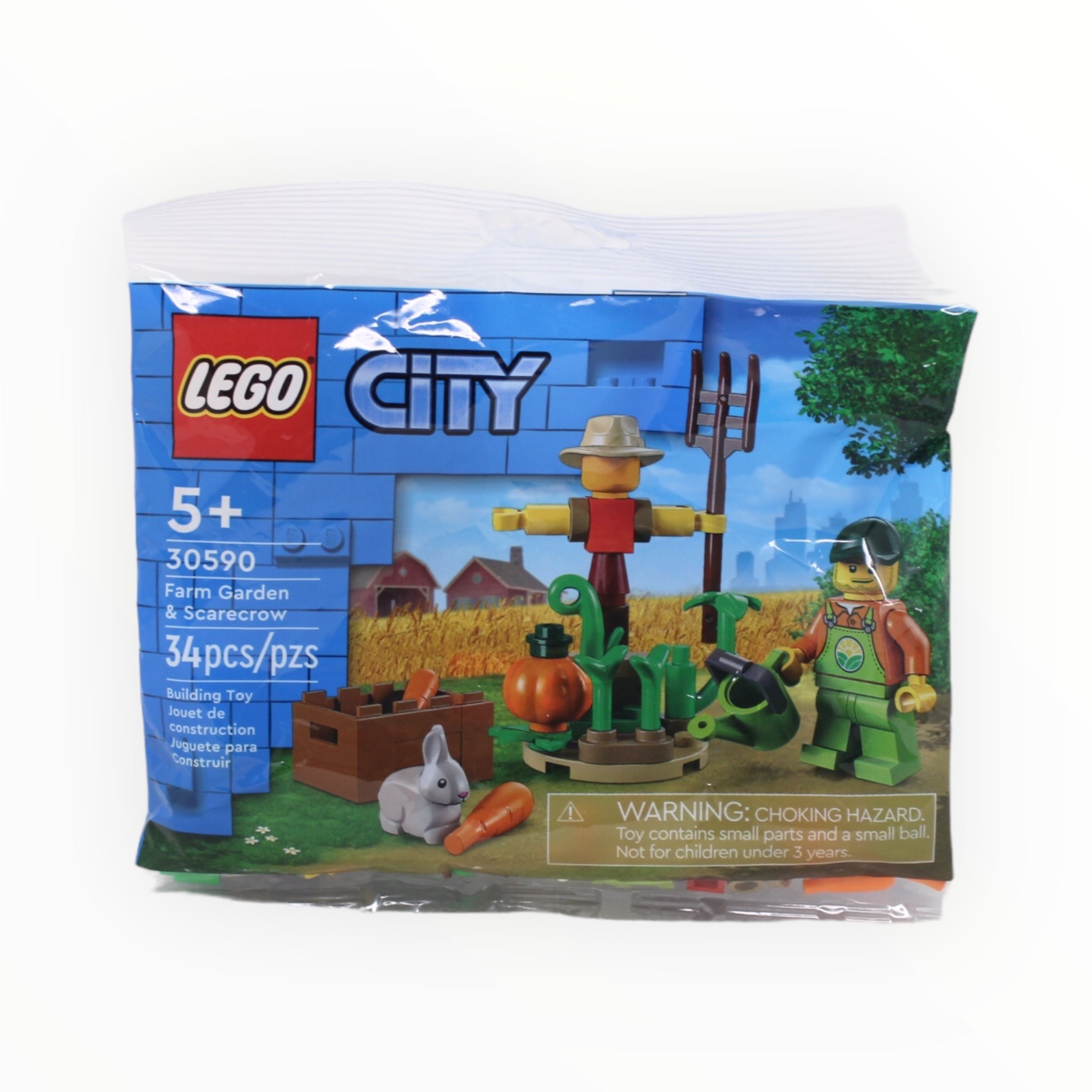 Polybag 30590 City Farm Garden & Scarecrow