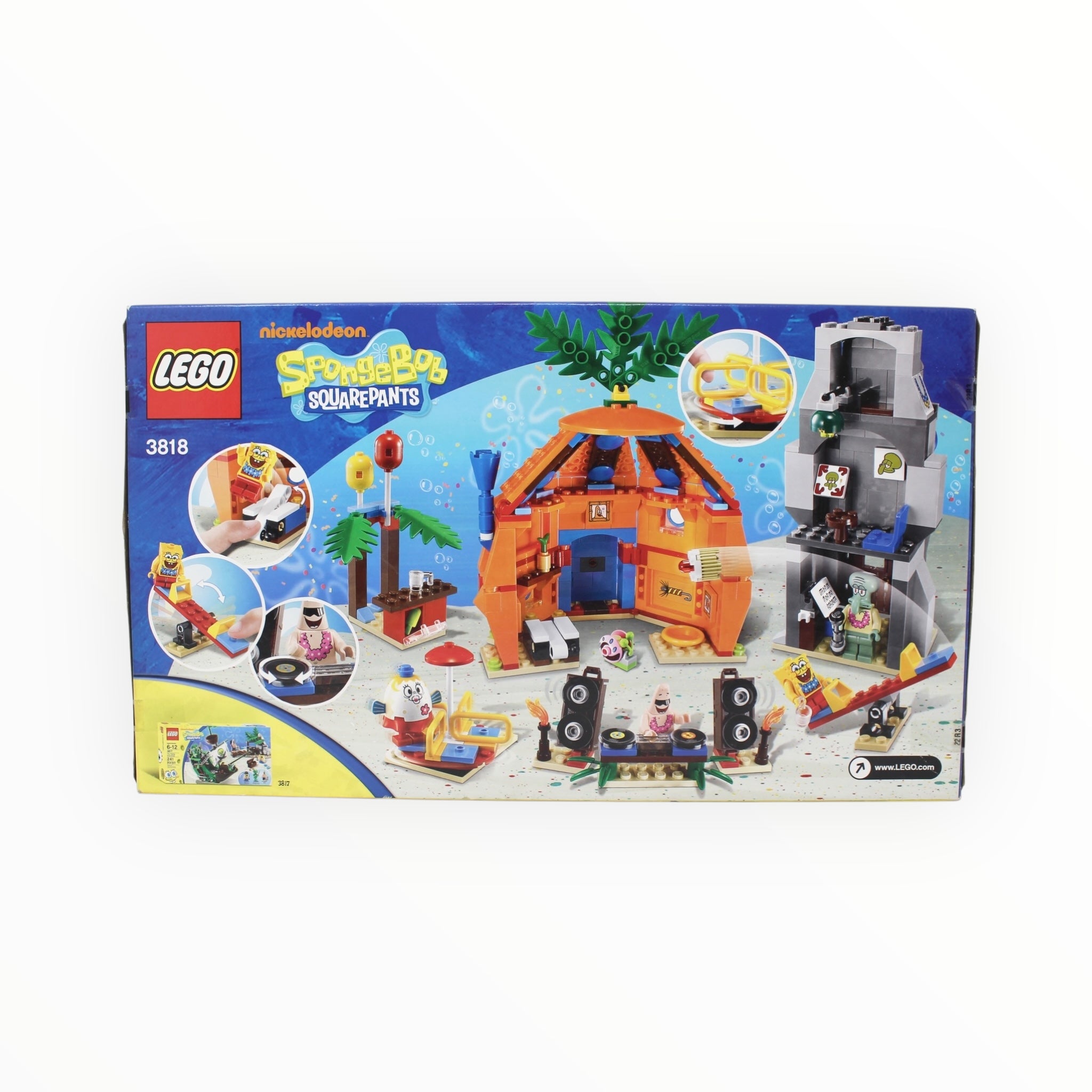 Retired Set 3818 SpongeBob SquarePants Bikini Bottom Undersea Party (slight box damage)