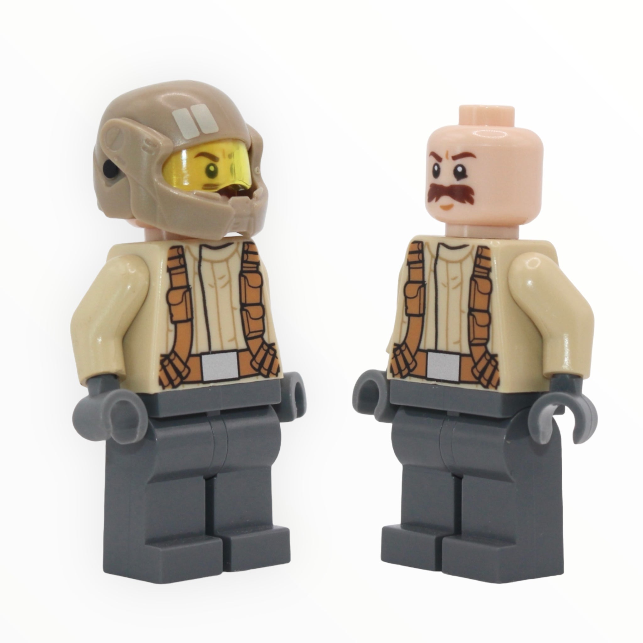 Resistance Trooper (moustache, tan jacket, dark tan helmet)
