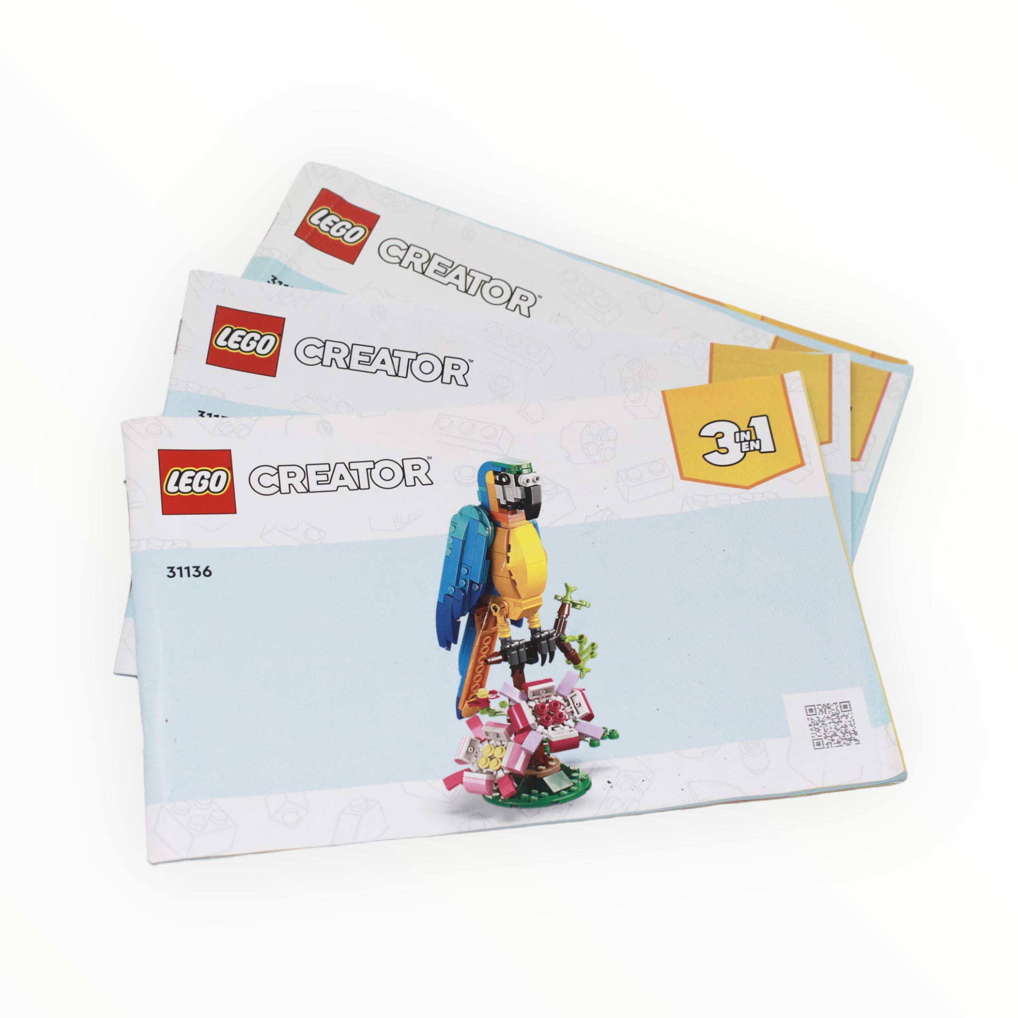 Used Set 31136 Creator Exotic Parrot