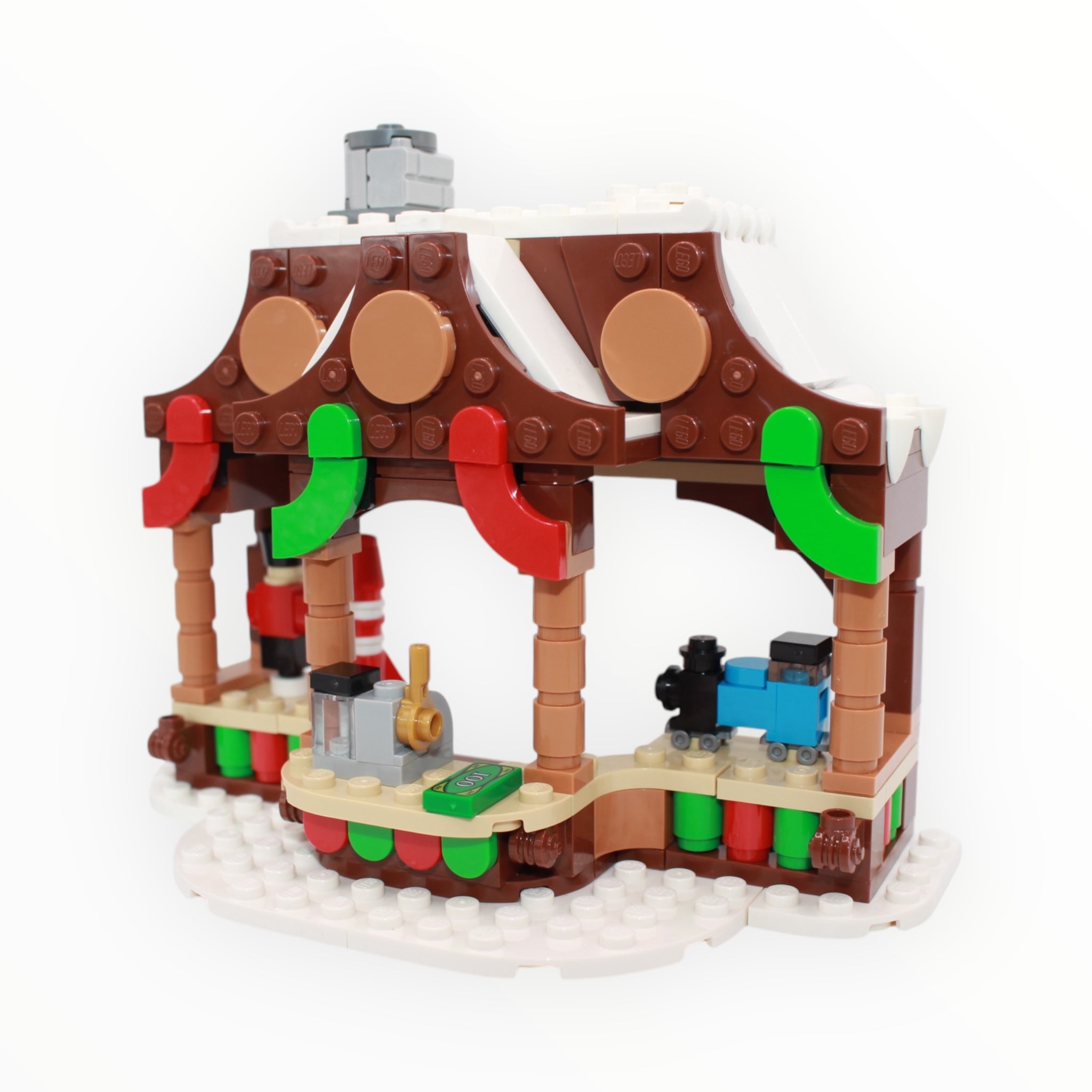 Used Set 40602 Creator Winter Market Stall