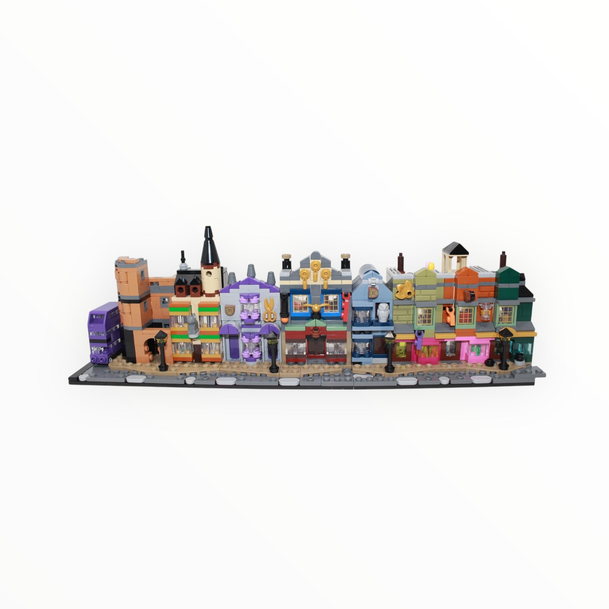 Used Set 76444 Harry Potter Diagon Alley Wizarding Shops