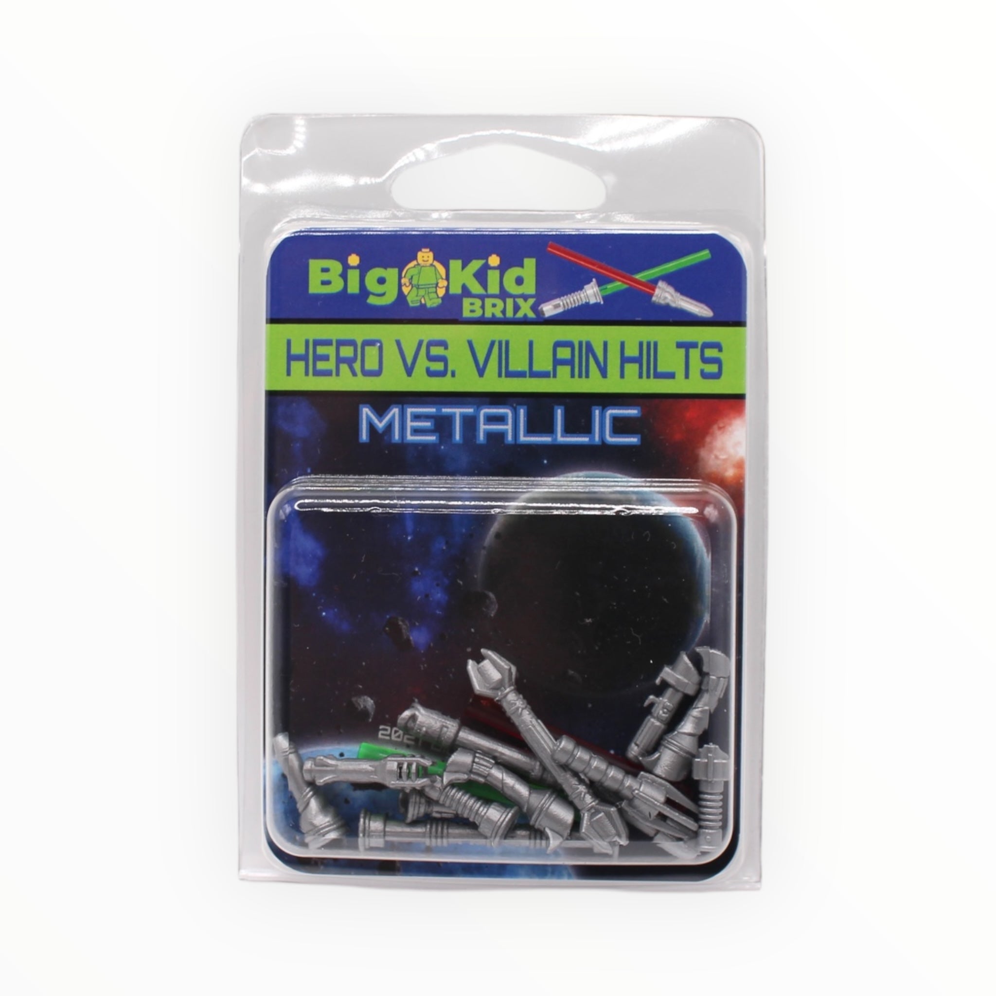 BigKidBrix Lightsabers Hero vs. Villain Hilts - Black