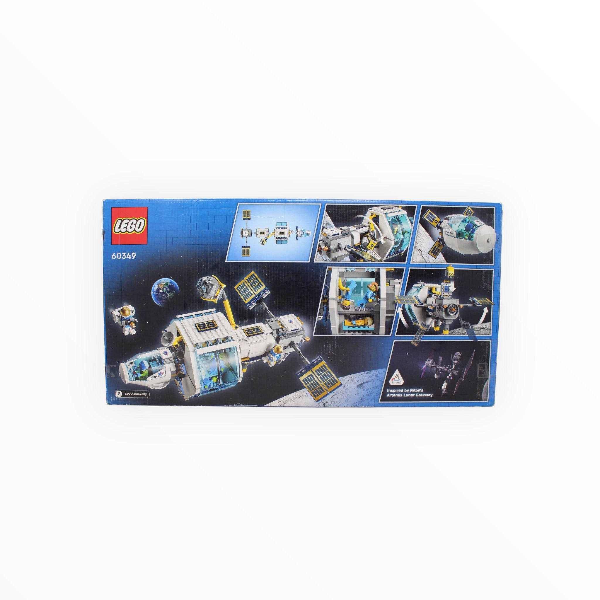 Certified Used Set 60349 City Lunar Space Station (open box, sealed bags)
