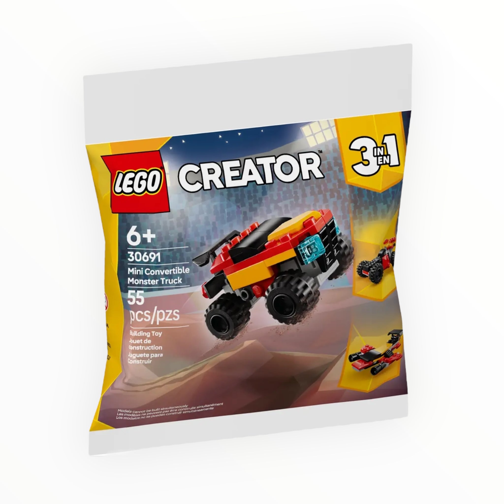 Polybag 30691 Creator Mini Convertible Monster Truck