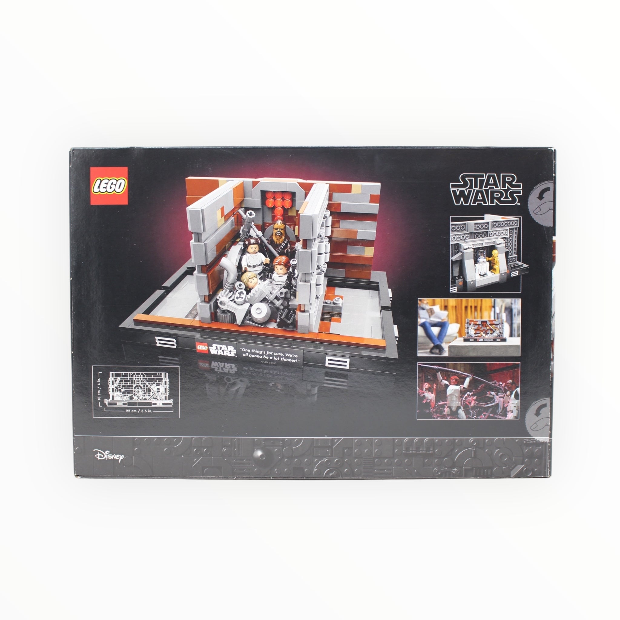 Retired Set 75339 Star Wars Death Star Trash Compactor Diorama