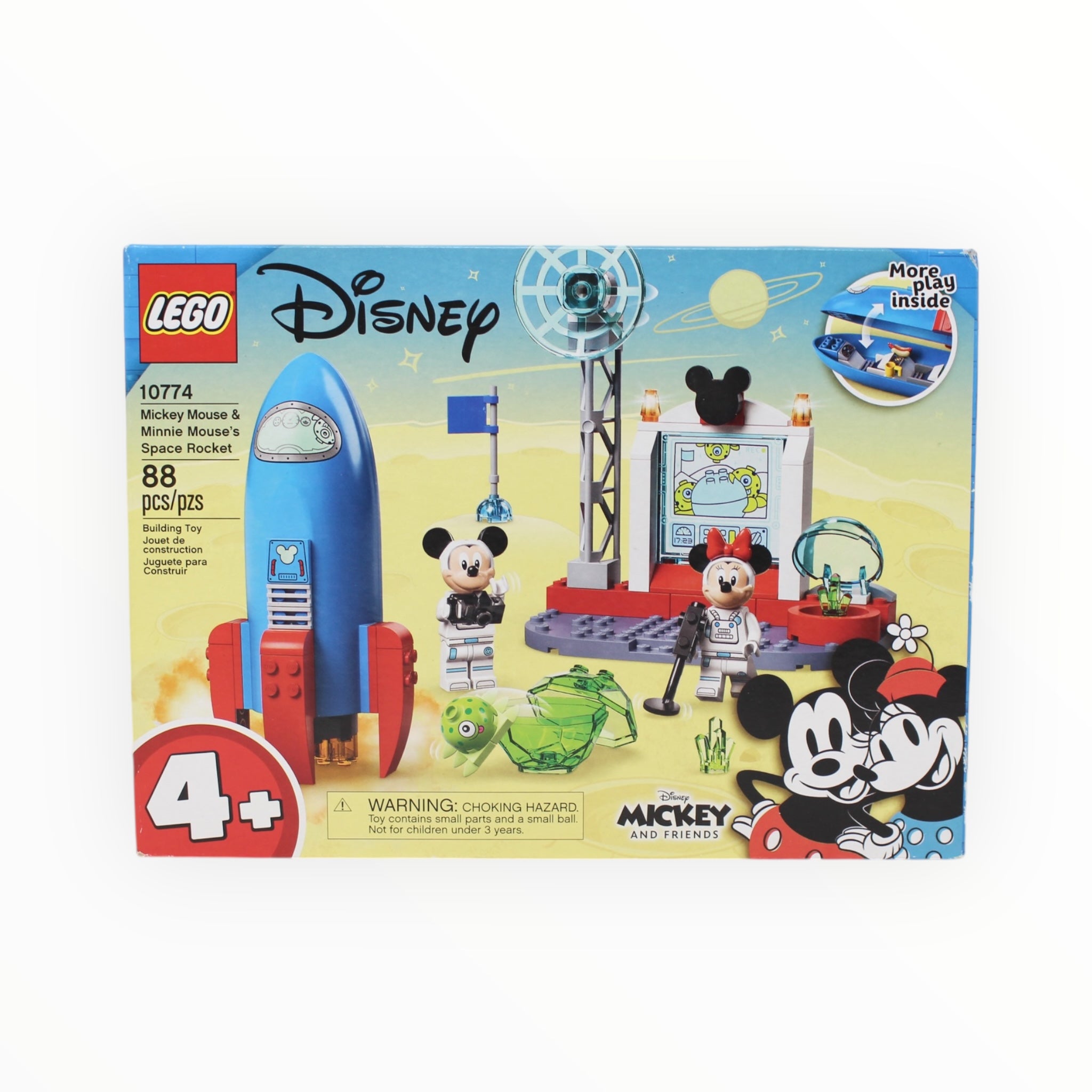 Retired Set 10774 Mickey Mouse & Minnie Mouse’s Space Rocket