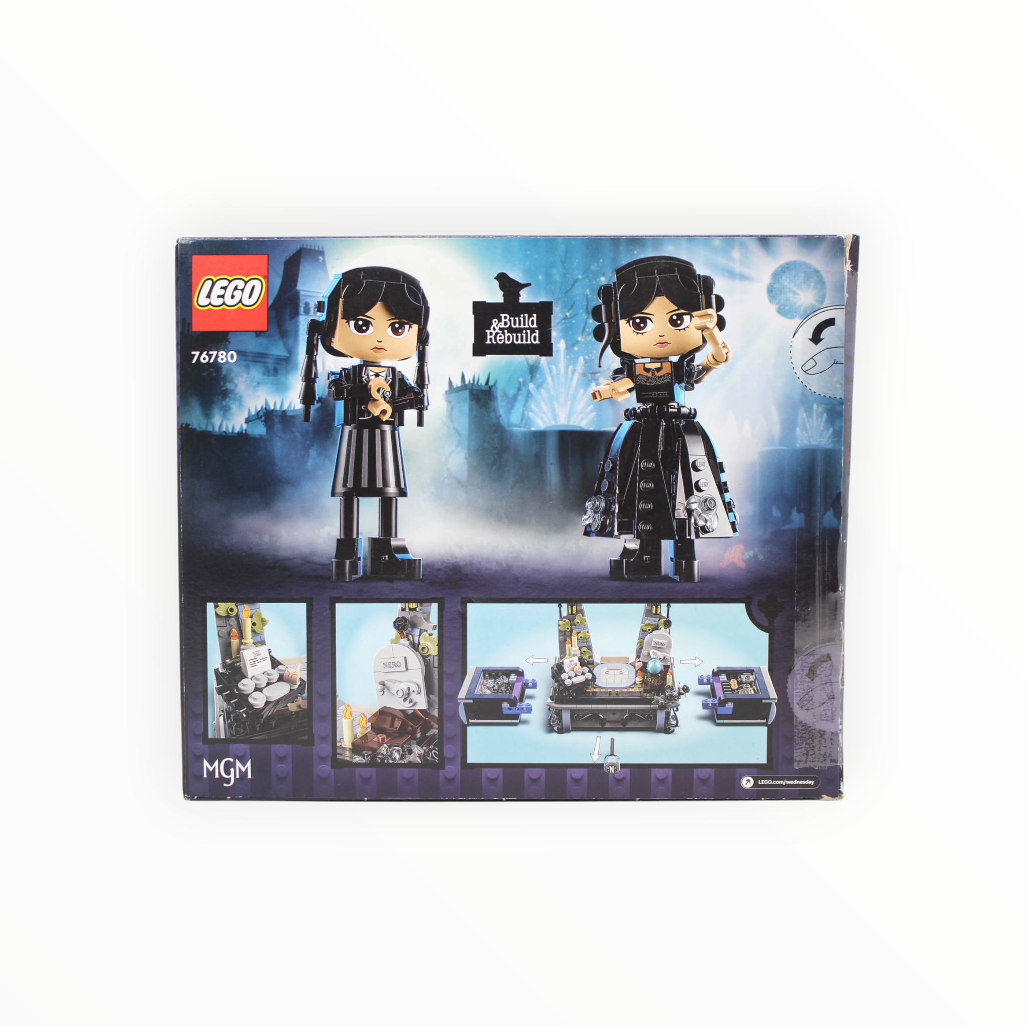 Certified Used Set 76780 Wednesday Addams Figure