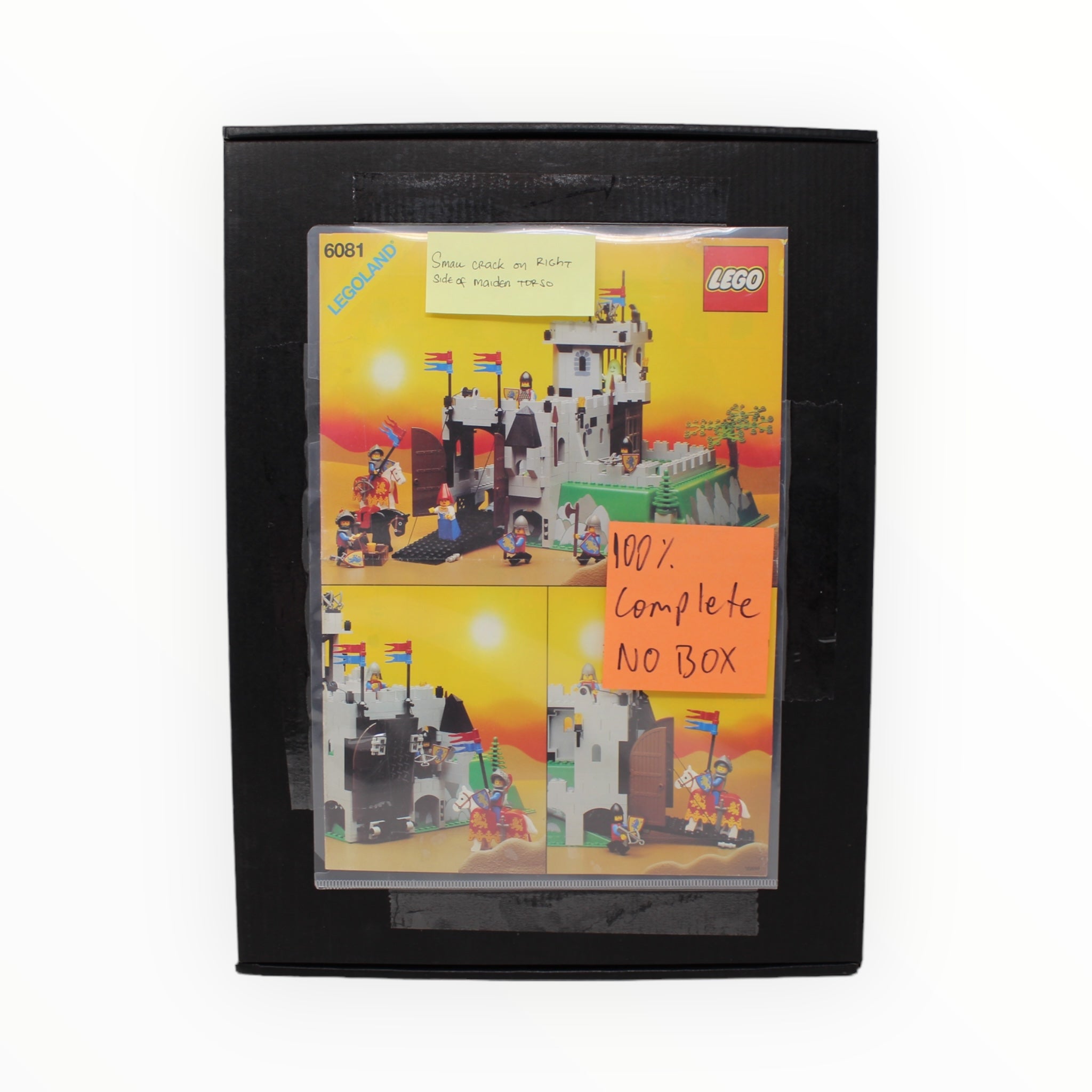 Certified Used Set 6081 Castle King's Mountain Fortress (no box)