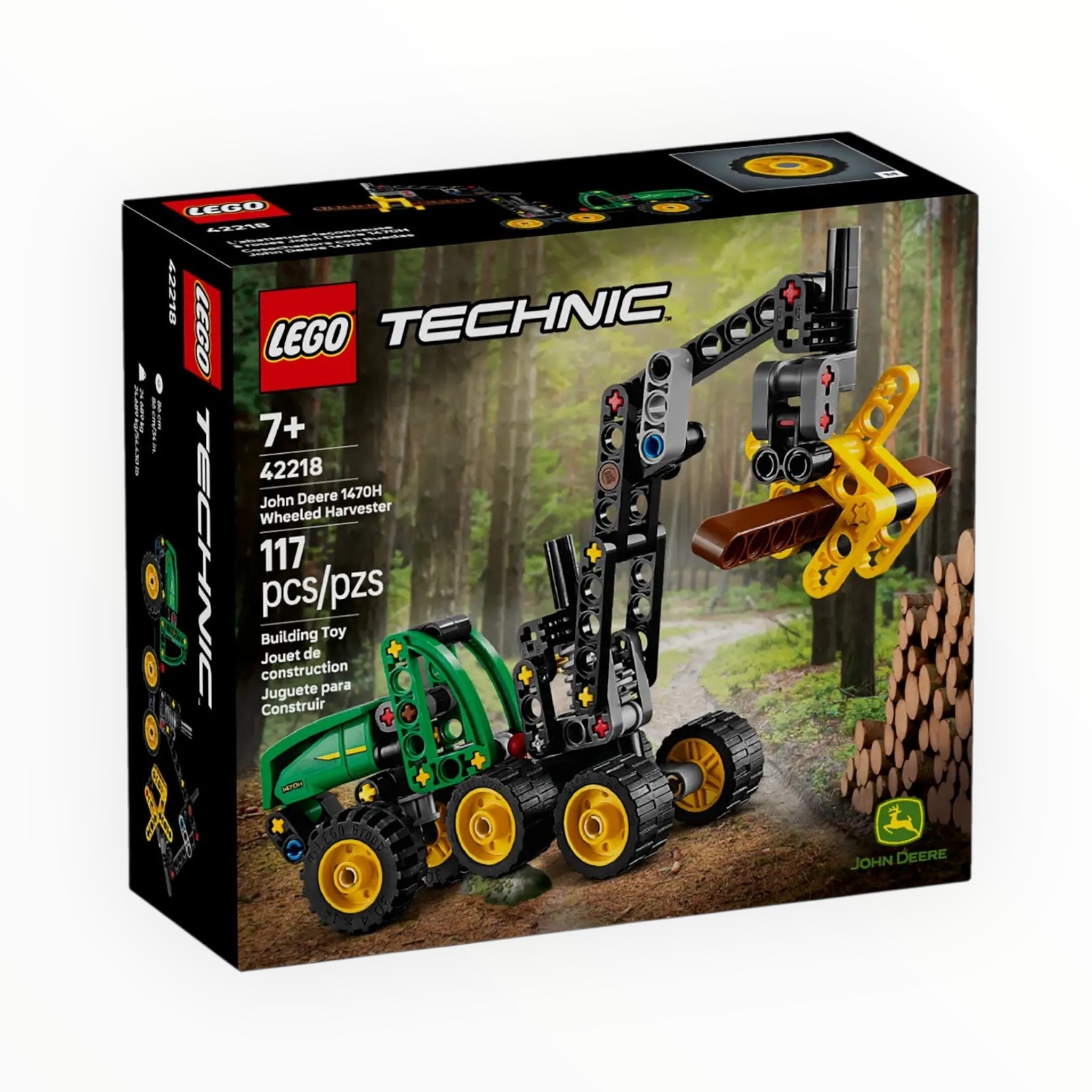 42218 Technic John Deere 1470H Wheeled Harvester