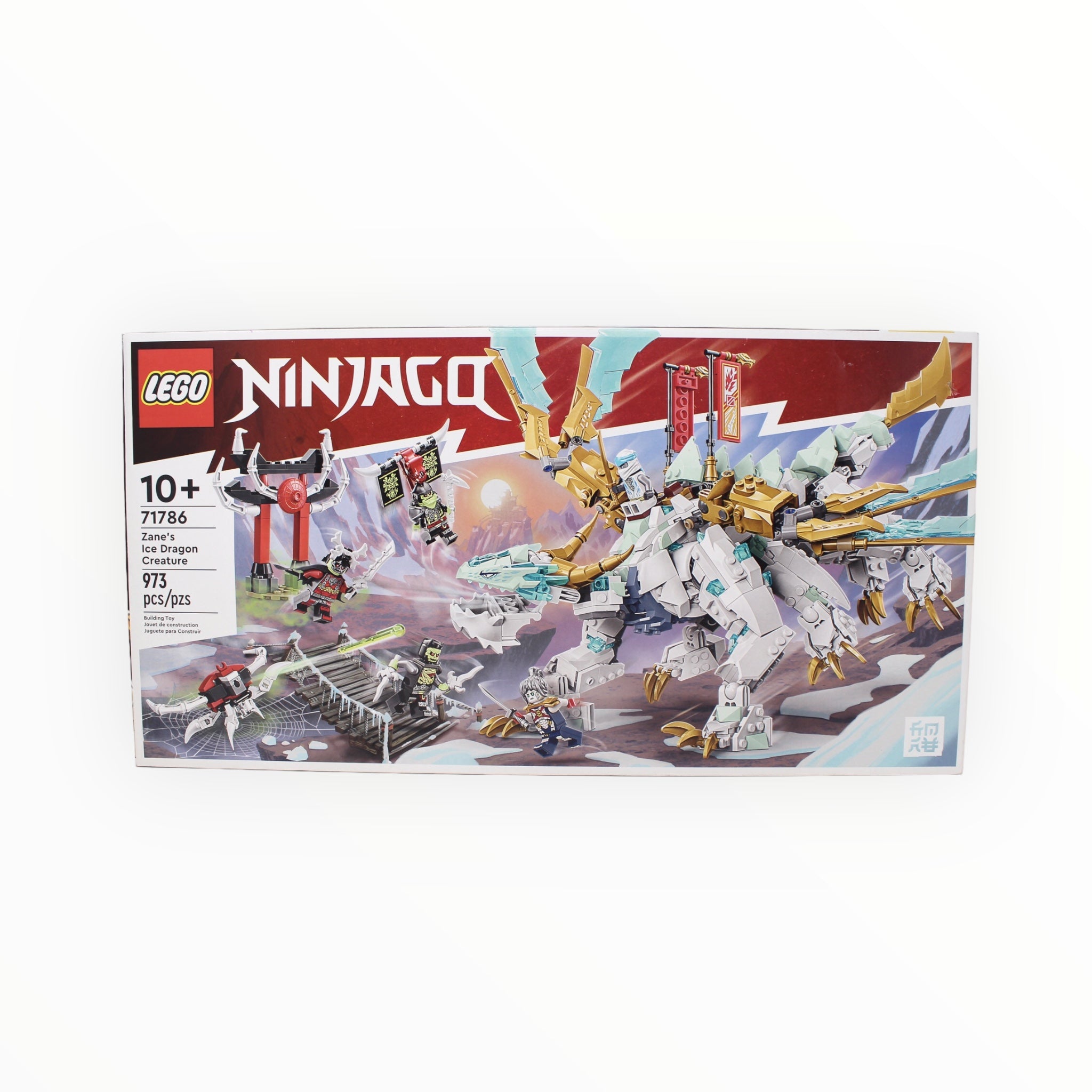 Certified Used Set 71786 Ninjago Zane’s Ice Dragon Creature