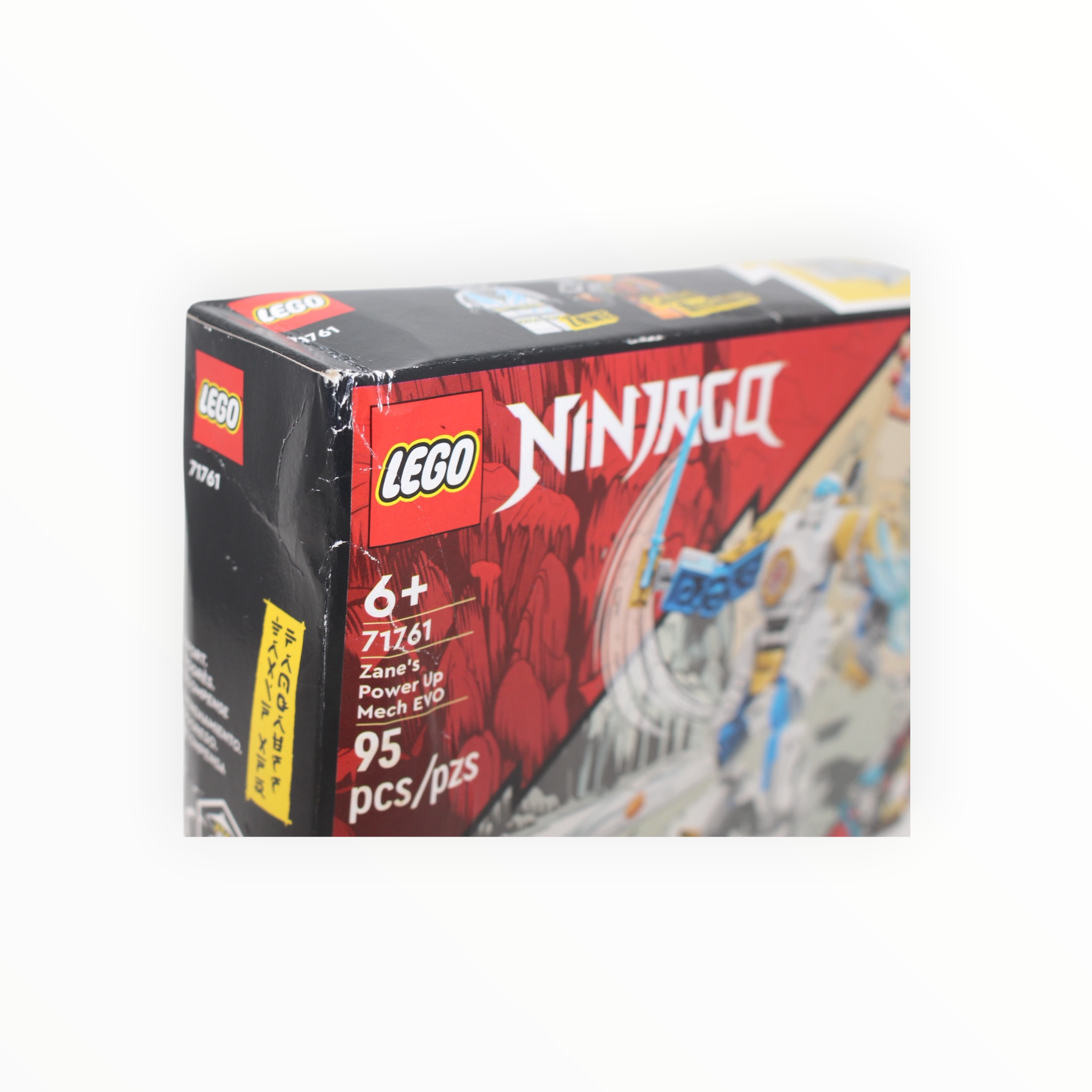 Retired Set 71761 Ninjago Zane’s Power Up Mech EVO (damaged box)