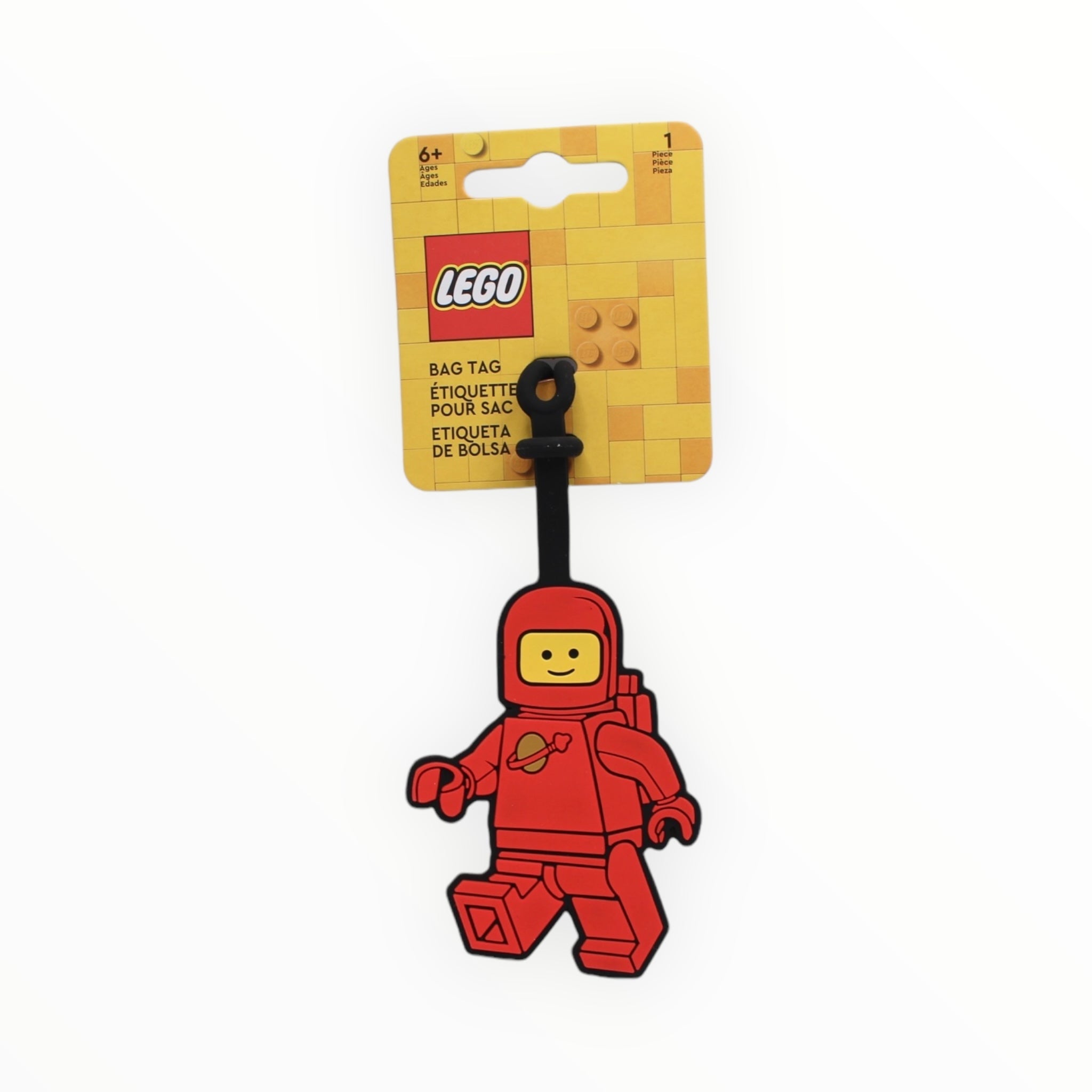 Bag Tag 53498 LEGO Classic Red Spaceman