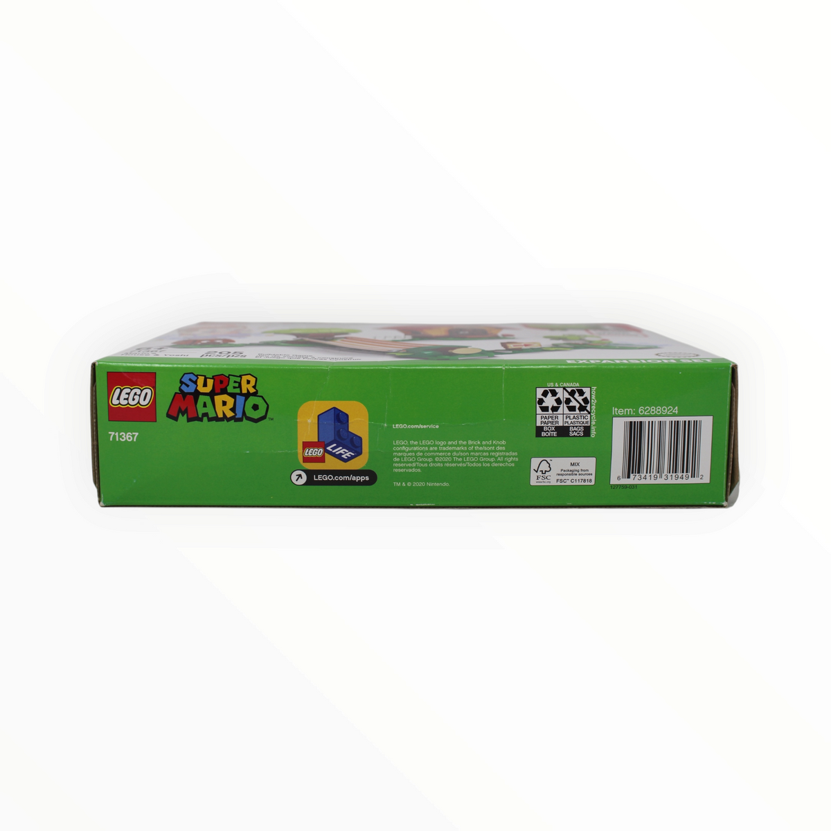 Certified Used Set 71367 Super Mario Marios House & Yoshi Expansion Set (slight box damage)