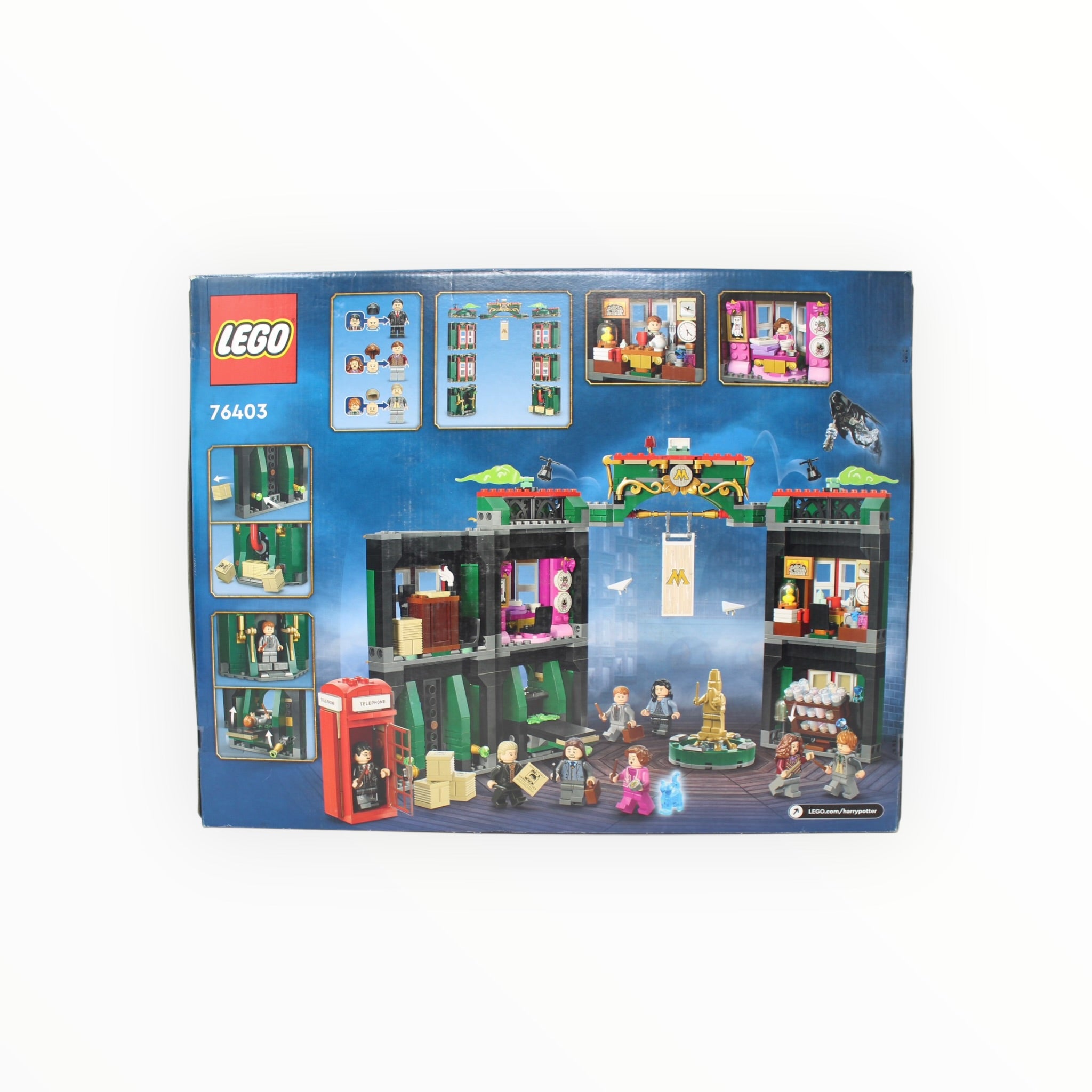 Retired Set 76403 Harry Potter Ministry of Magic (damaged box)