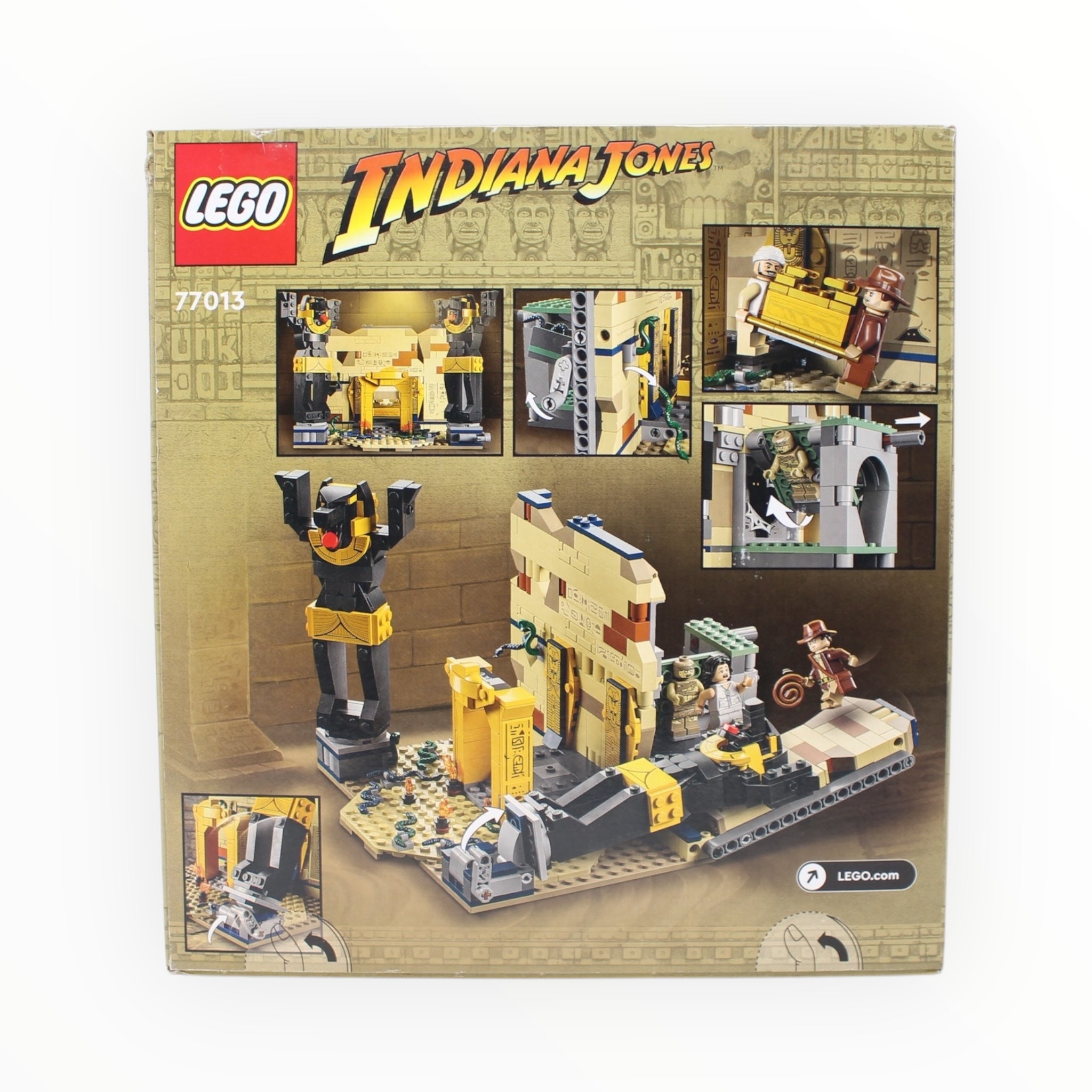 Certified Used Set 77013 Indiana Jones Escape from the Lost Tomb