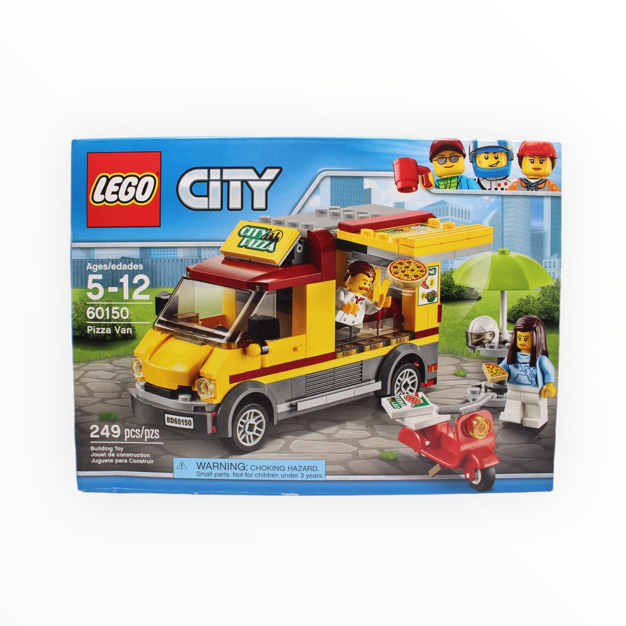 Retired Set 60150 City Pizza Van