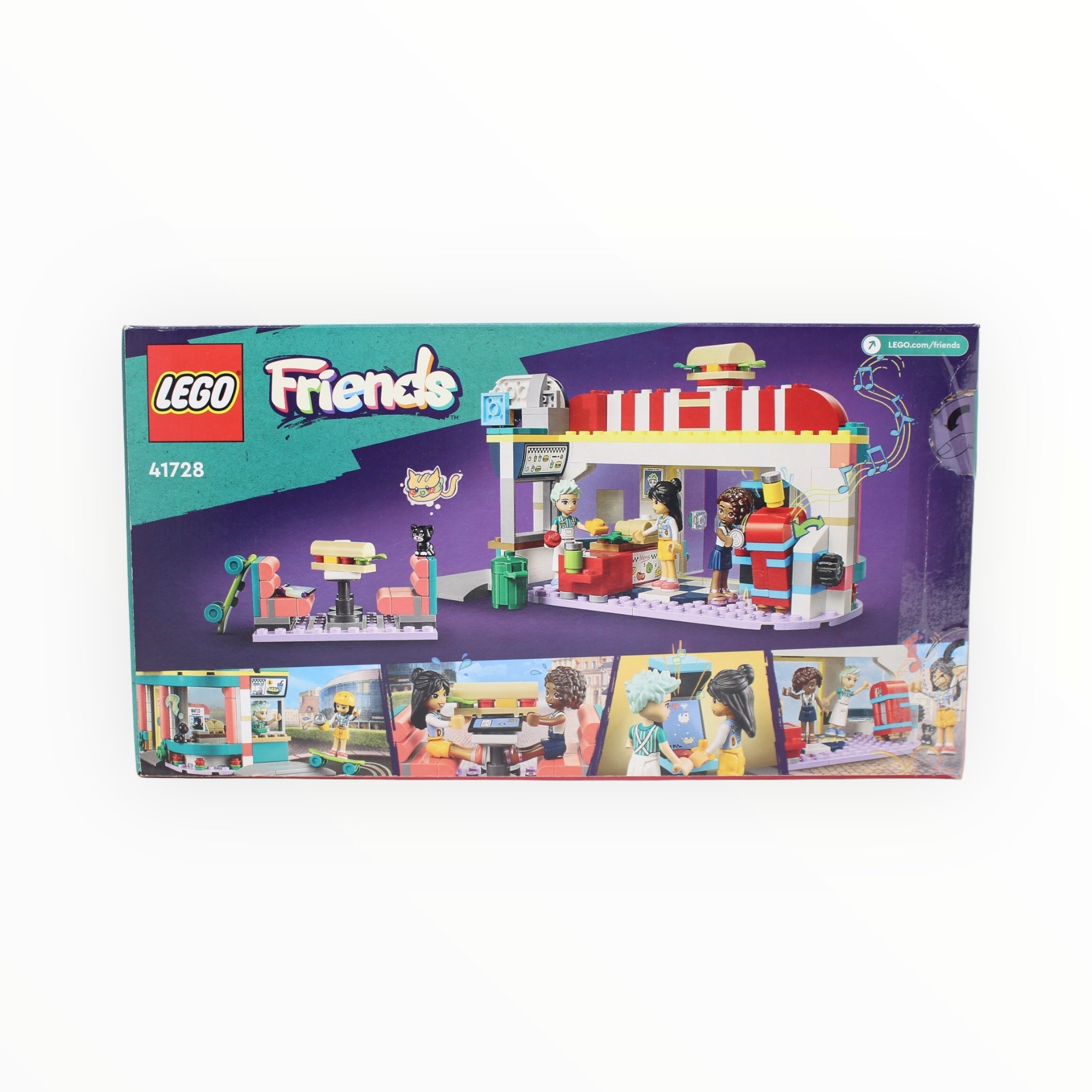 Certified Used Set 41728 Friends Heartlake Downtown Diner
