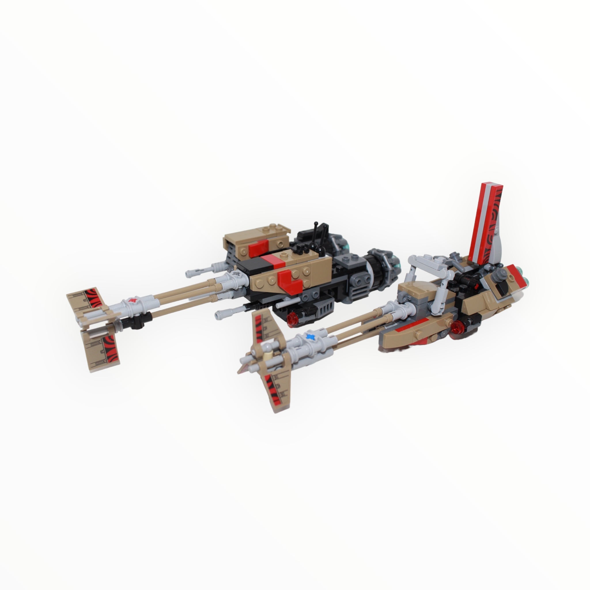 Used Set 75215 Star Wars Cloud-Rider Swoop Bikes