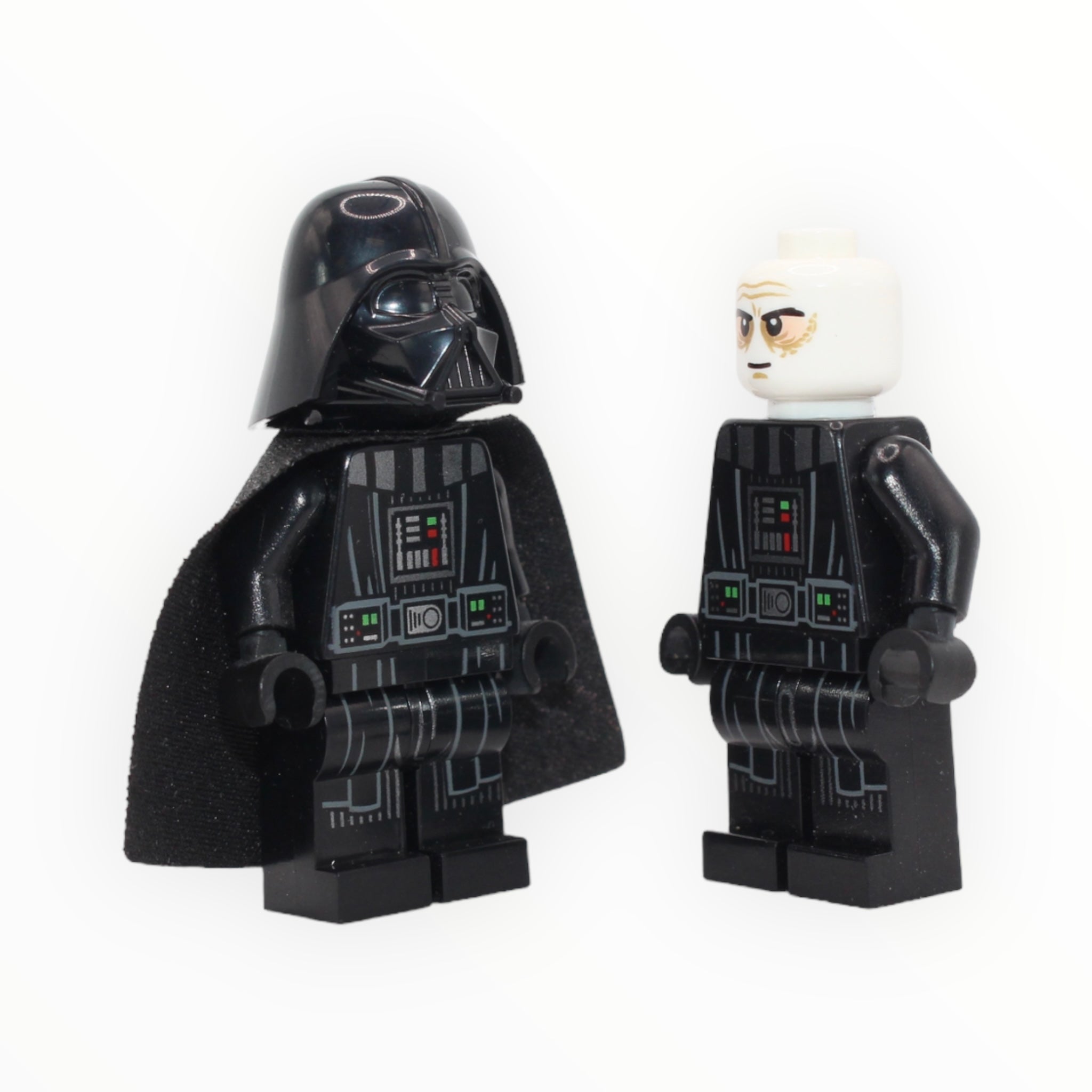 Darth Vader (type 2 helmet, stiff cape, white head, back printing, 2021)