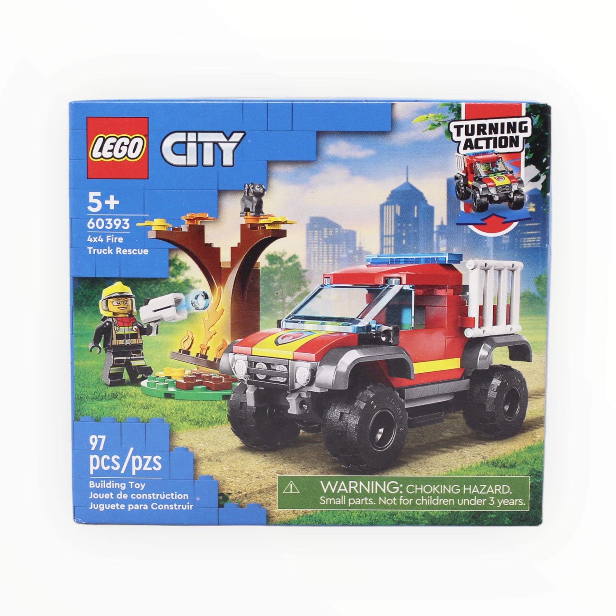 Retired Set 60393 City 4x4 Fire Truck Rescue