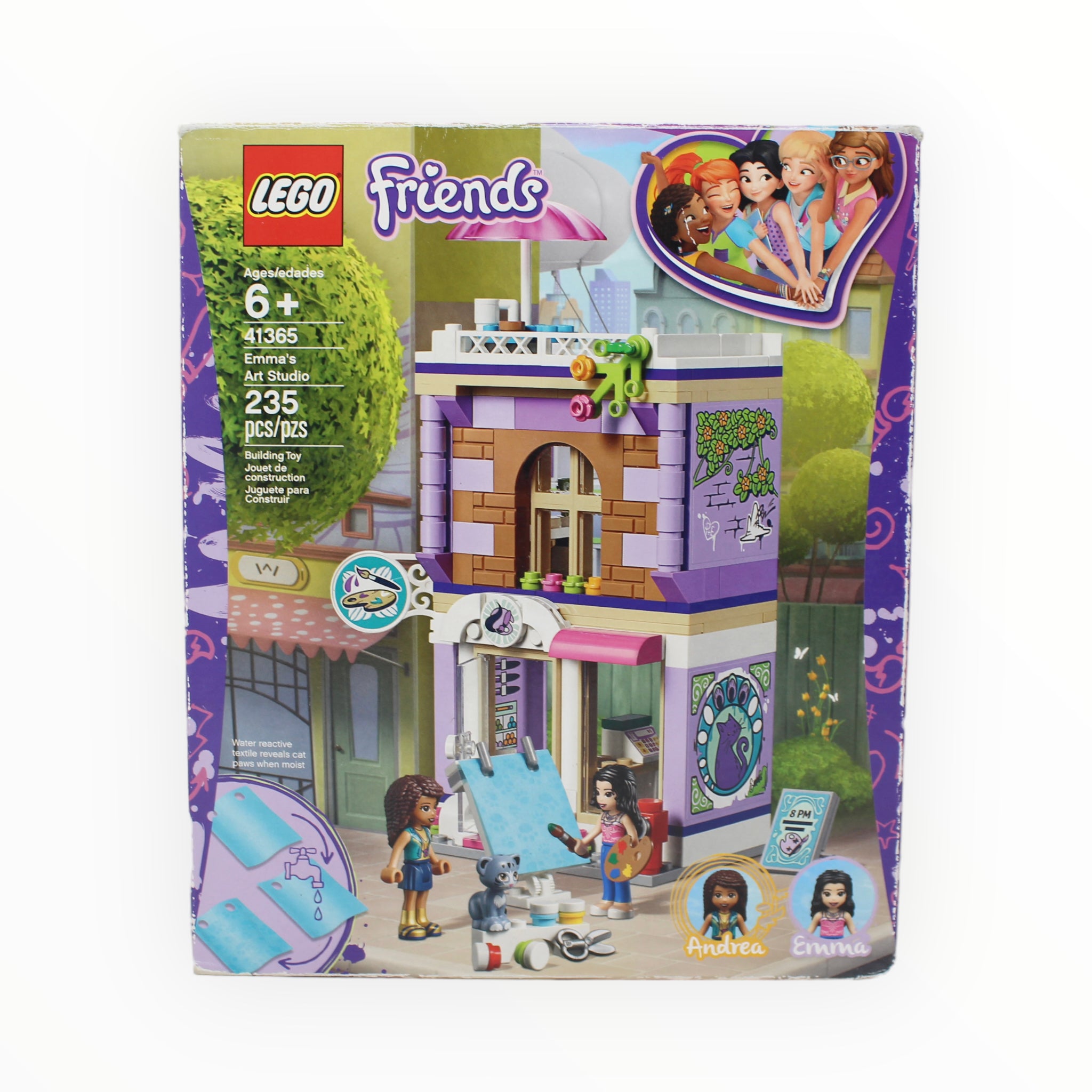 Certified Used Set 41365 Friends Emma’s Art Studio