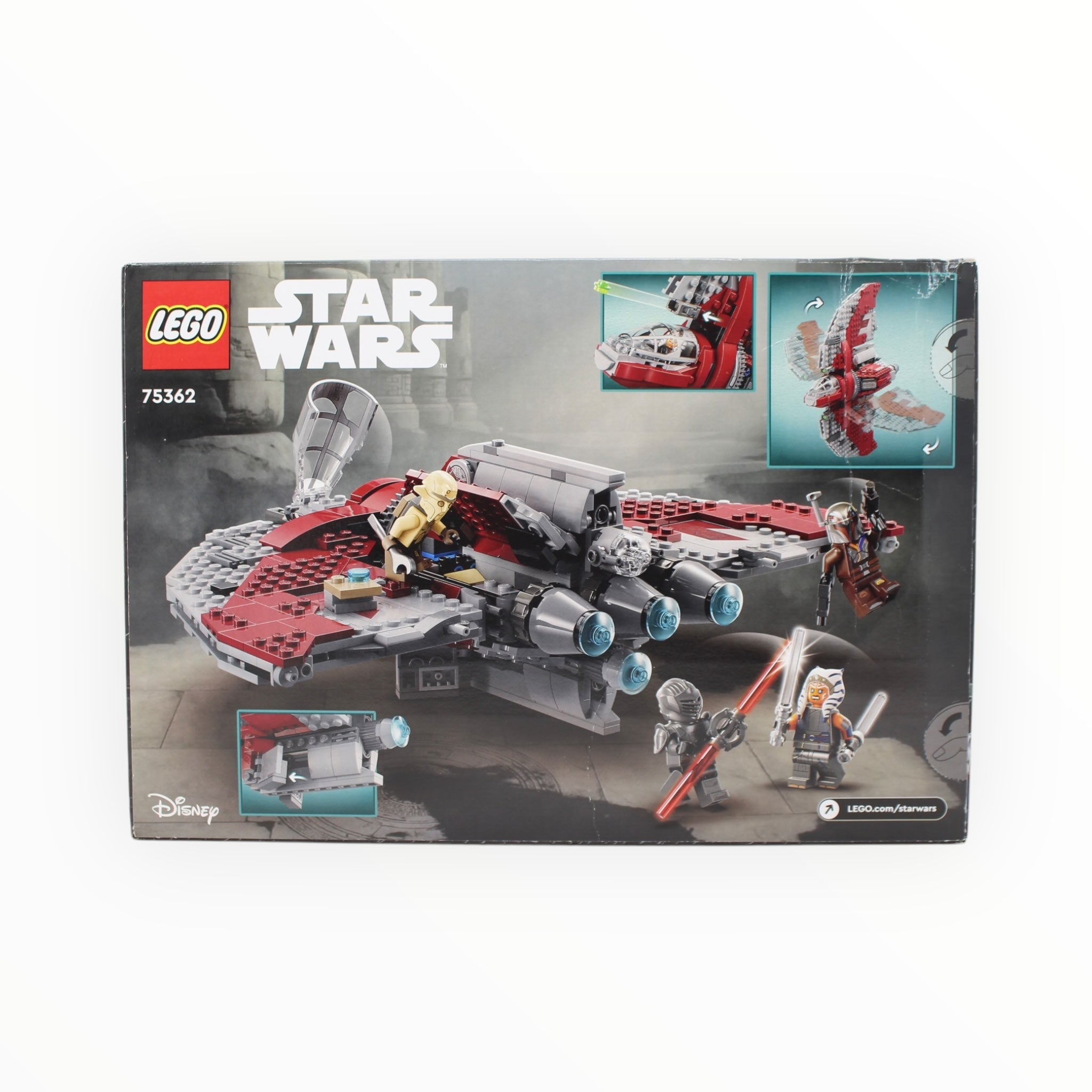 75362 Star Wars Ahsoka Tano’s T-6 Jedi Shuttle (damaged box)