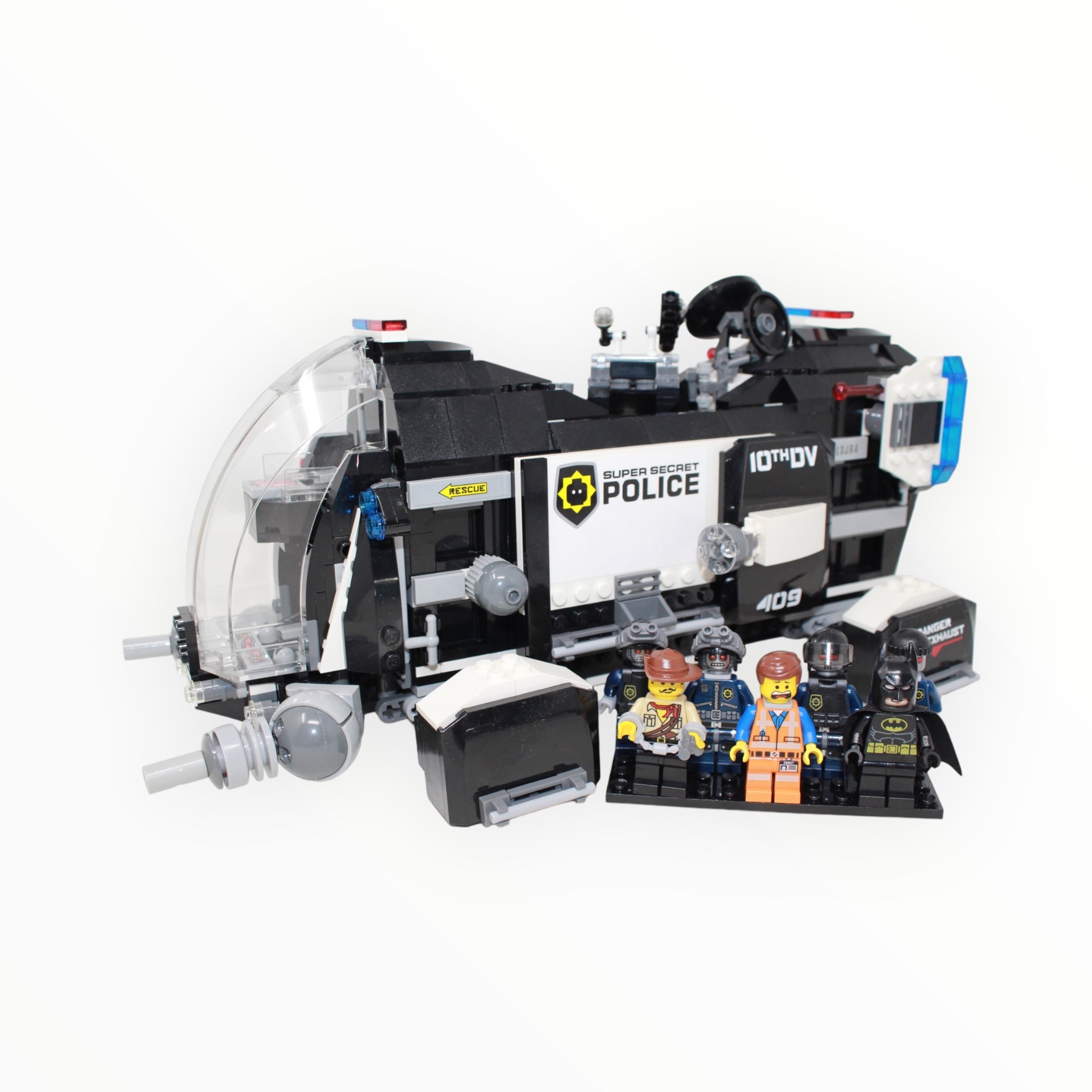 Used Set 70815 The LEGO Movie Super Secret Police Dropship