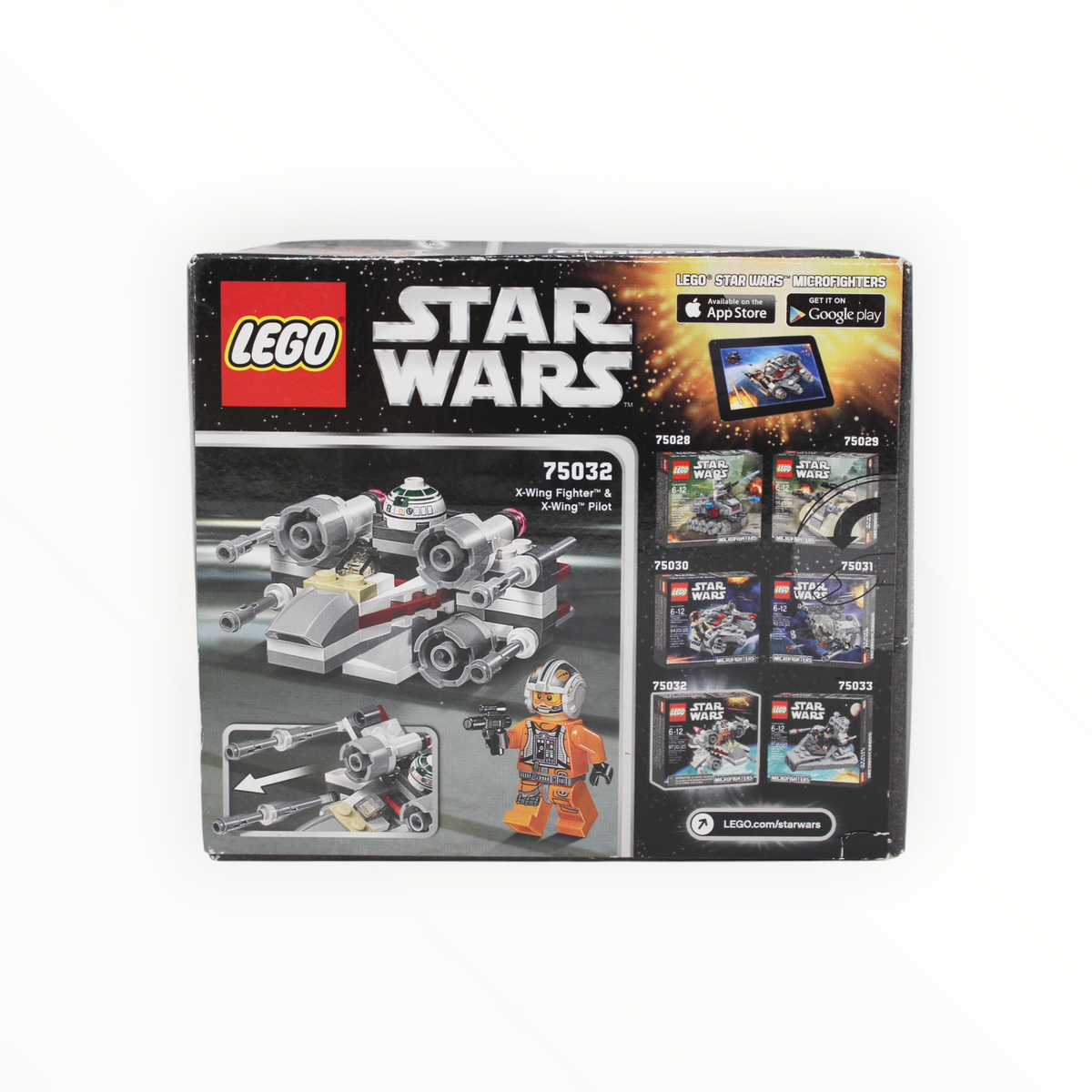 Retired Set 75032 Star Wars X-Wing Fighter Microfighters (damaged box)