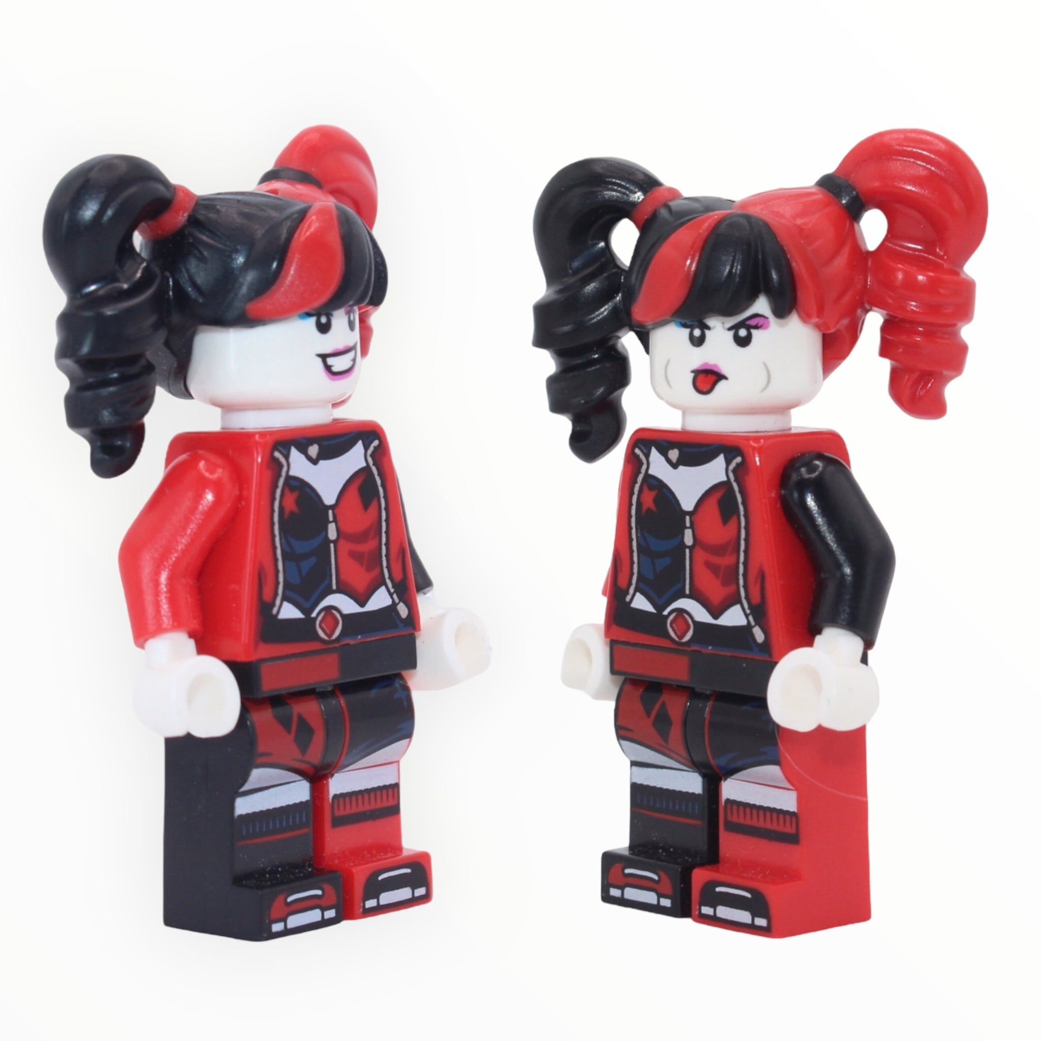 Harley Quinn (dark azure and dark pink eye shadow, 2022)