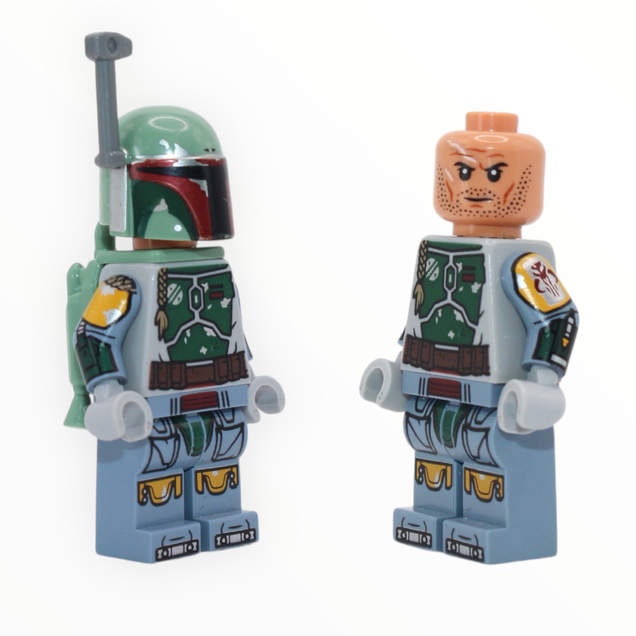 Boba Fett (printed arms, nougat head with stubble, 2023)